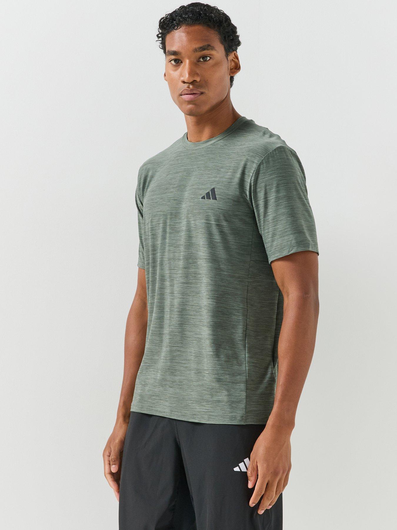 adidas Mens Training Workout Essentials T-shirt - Green