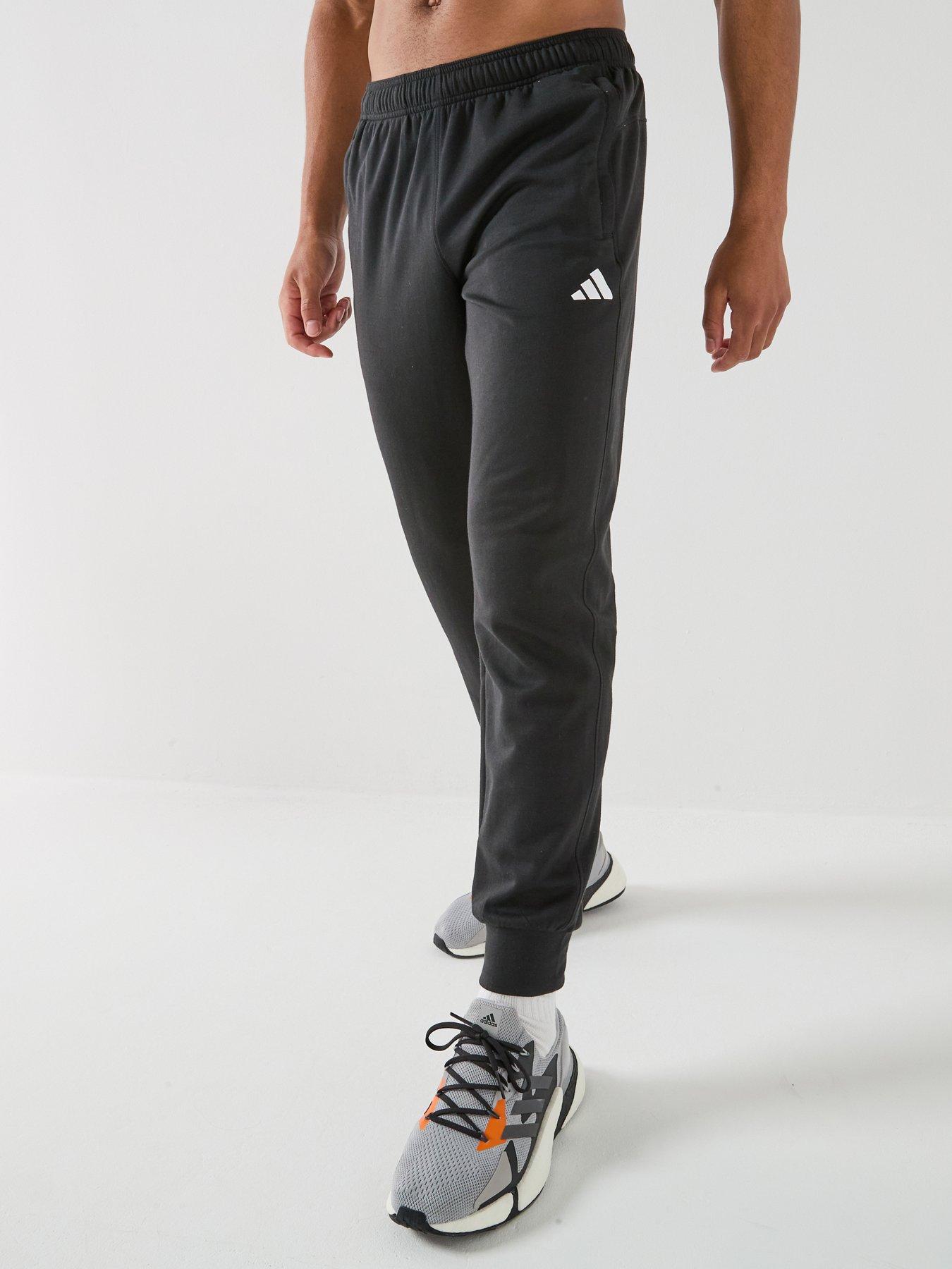 Image 1 of 6 of adidas Mens Training Workout Essentials Pants - Black