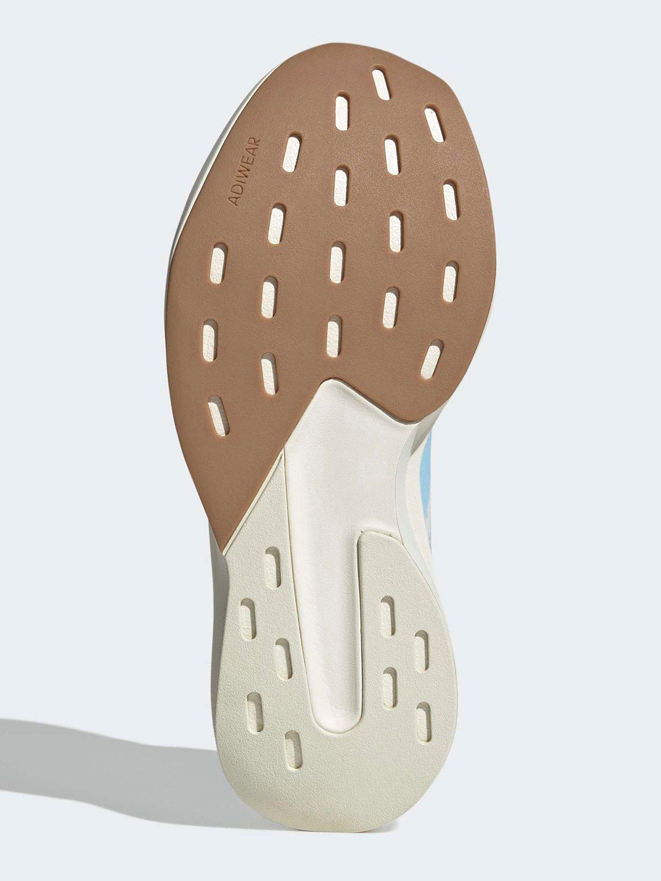 Image 5 of 6 of adidas Womens Adizero Pacer Trainer - White/ Blue