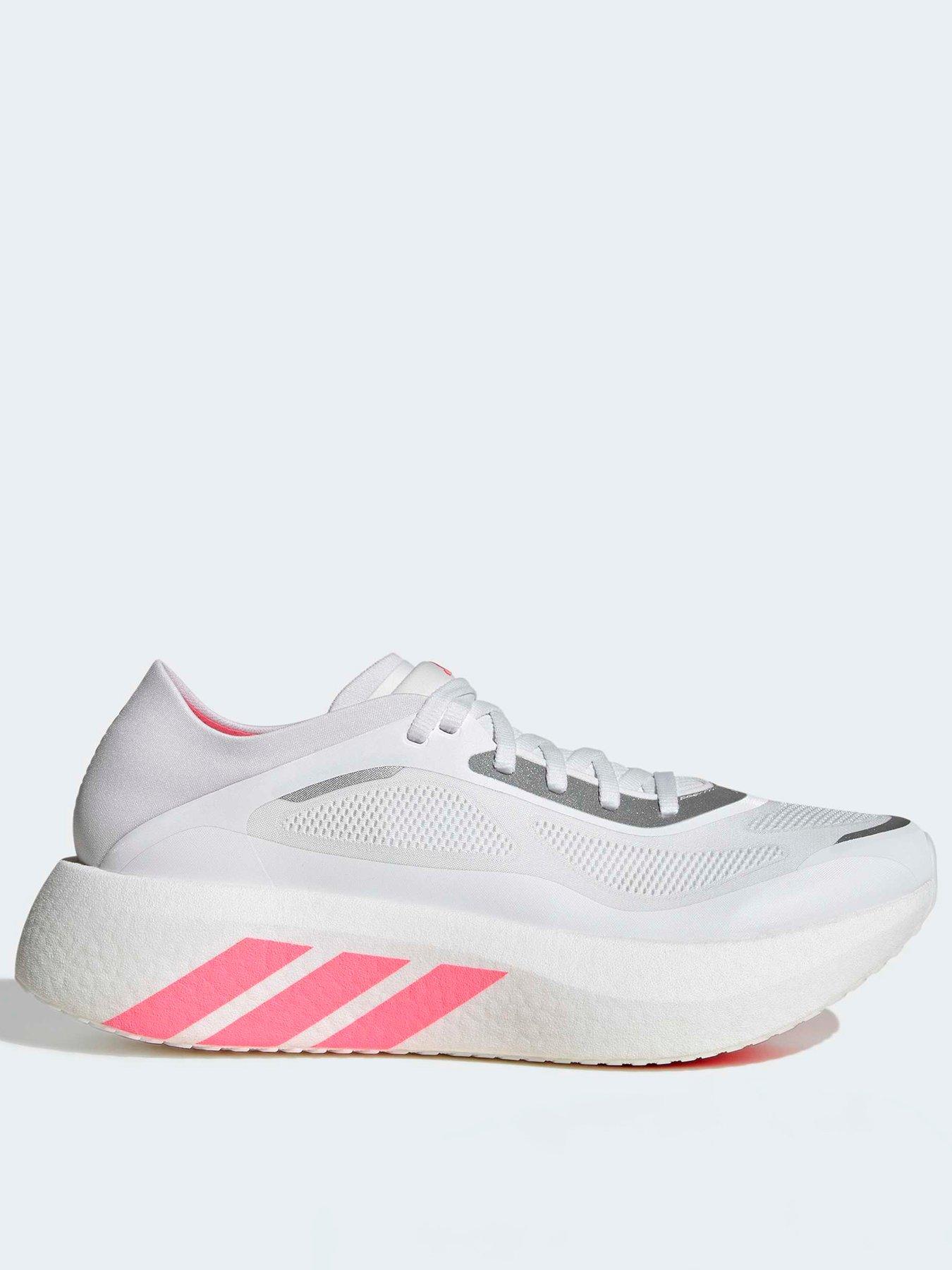 Image 1 of 7 of adidas Womens Running Hyperboost Run Trainer - White
