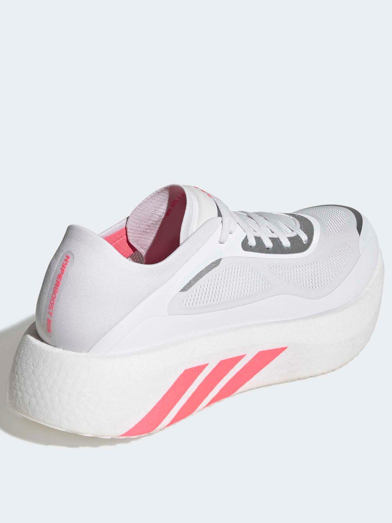 Image 3 of 7 of adidas Womens Running Hyperboost Run Trainer - White
