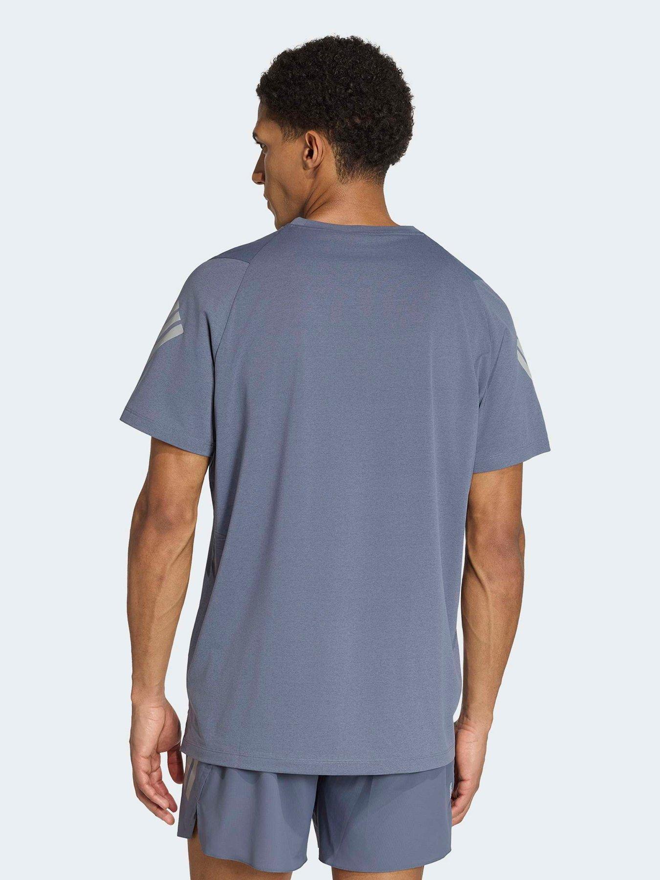 Image 2 of 5 of adidas Men's adi365 CLIMACOOL Running T-Shirt - Grey