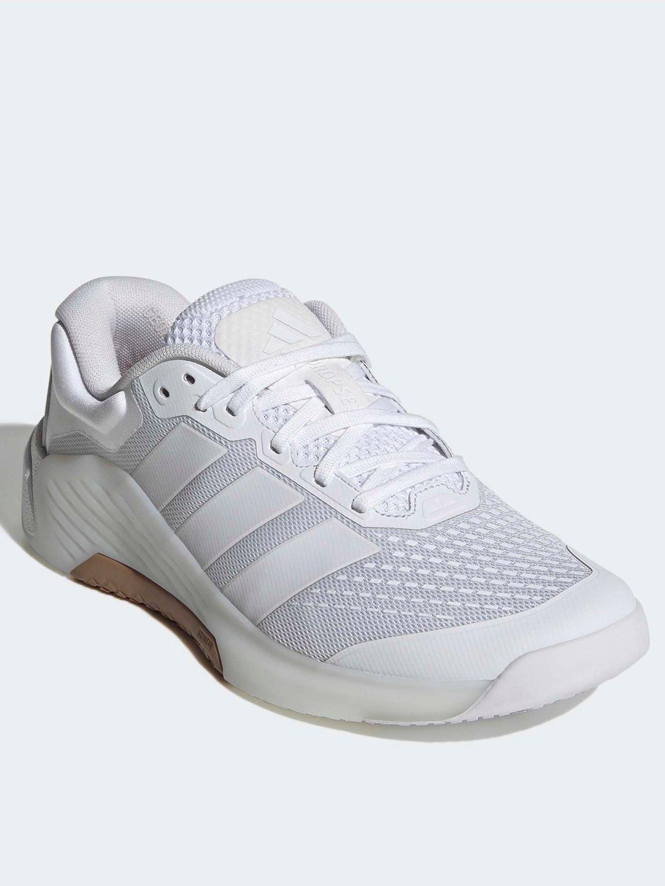 Image 2 of 7 of adidas Womens Training Dropset 4 Power Trainer - White