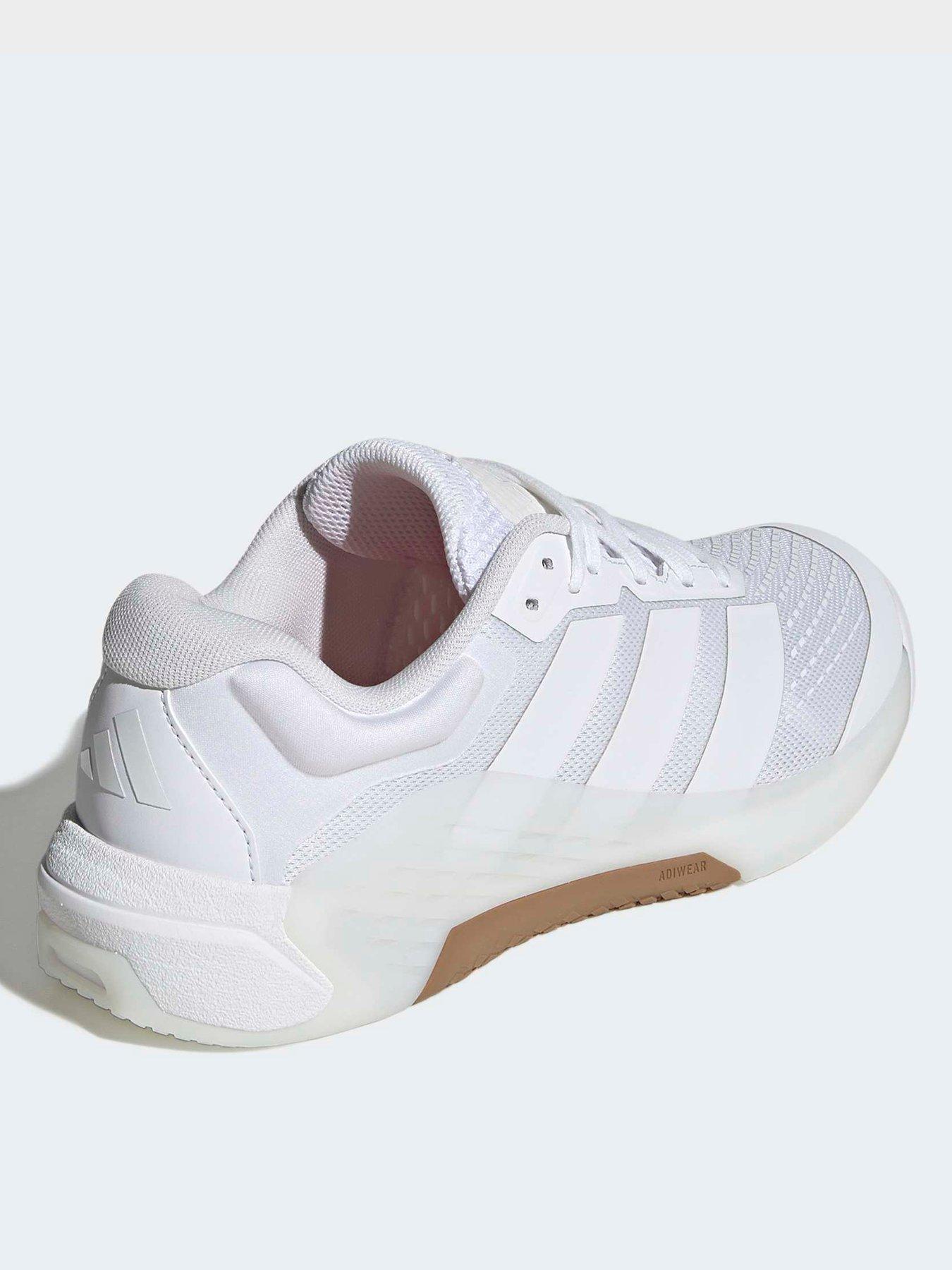 Image 3 of 7 of adidas Womens Training Dropset 4 Power Trainer - White