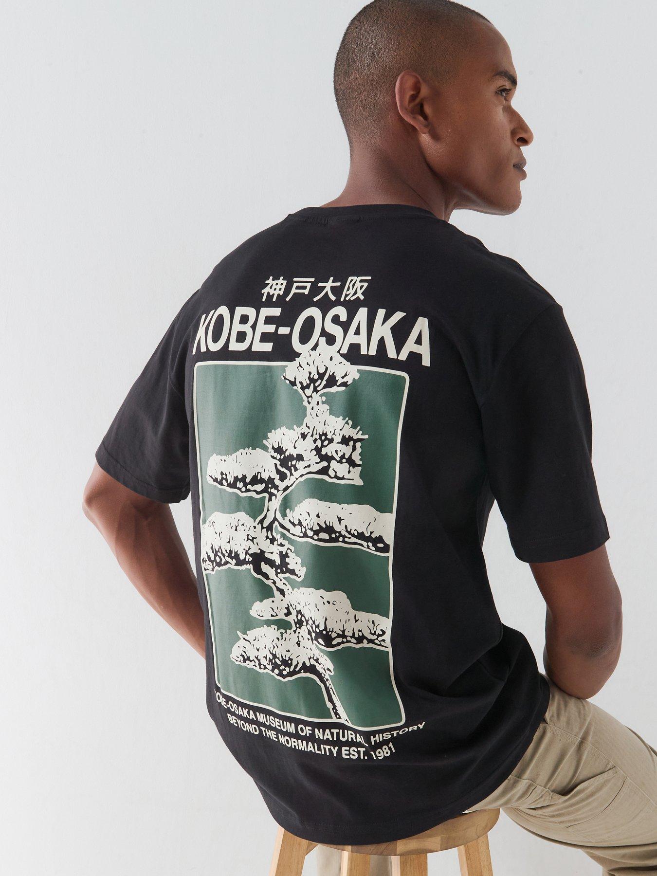 ONLY & SONS Axel Bonsai Graphic T-Shirt - Black