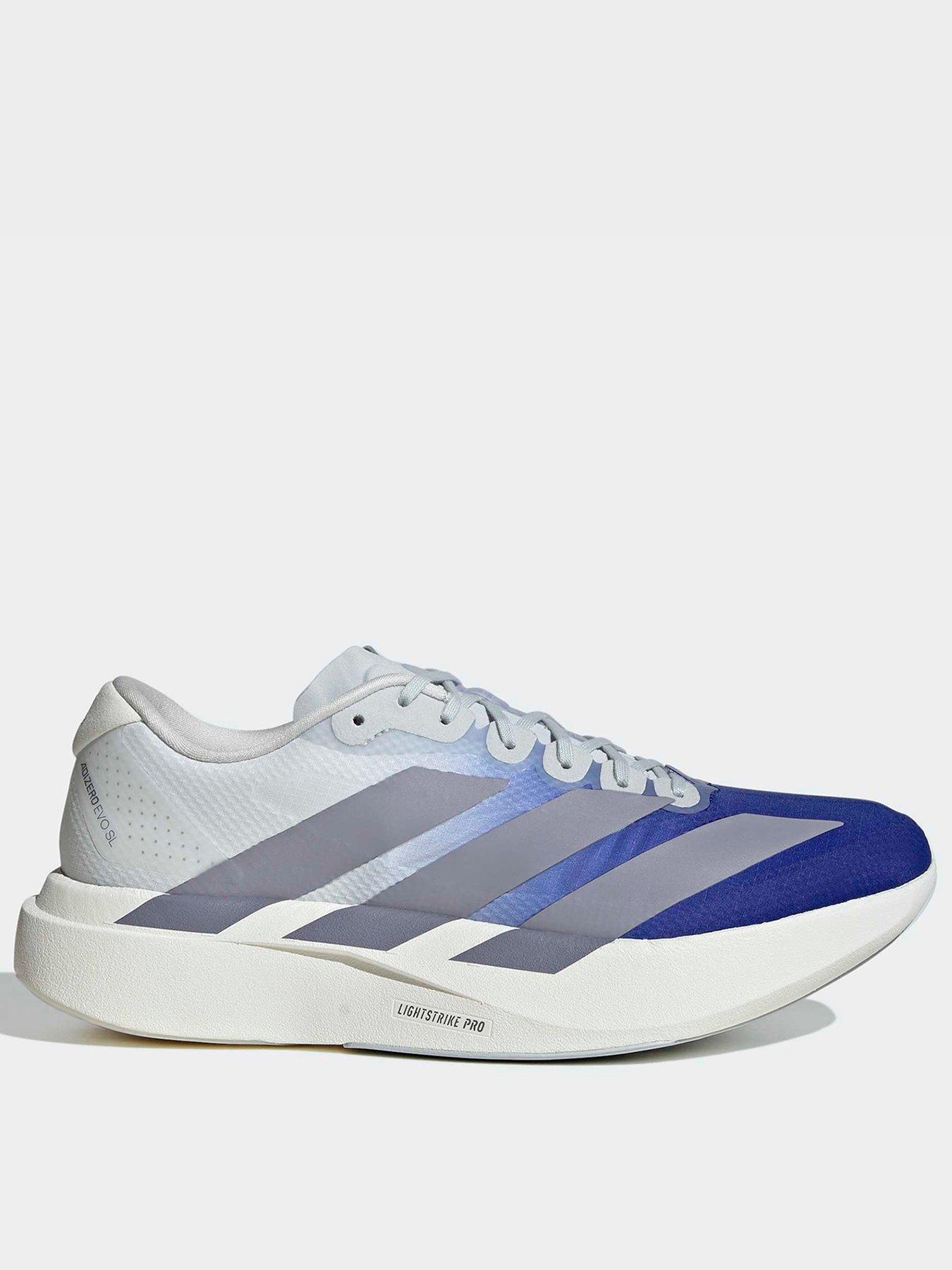 adidas Mens Running Adizero Evo Sl Woven Trainer - Blue