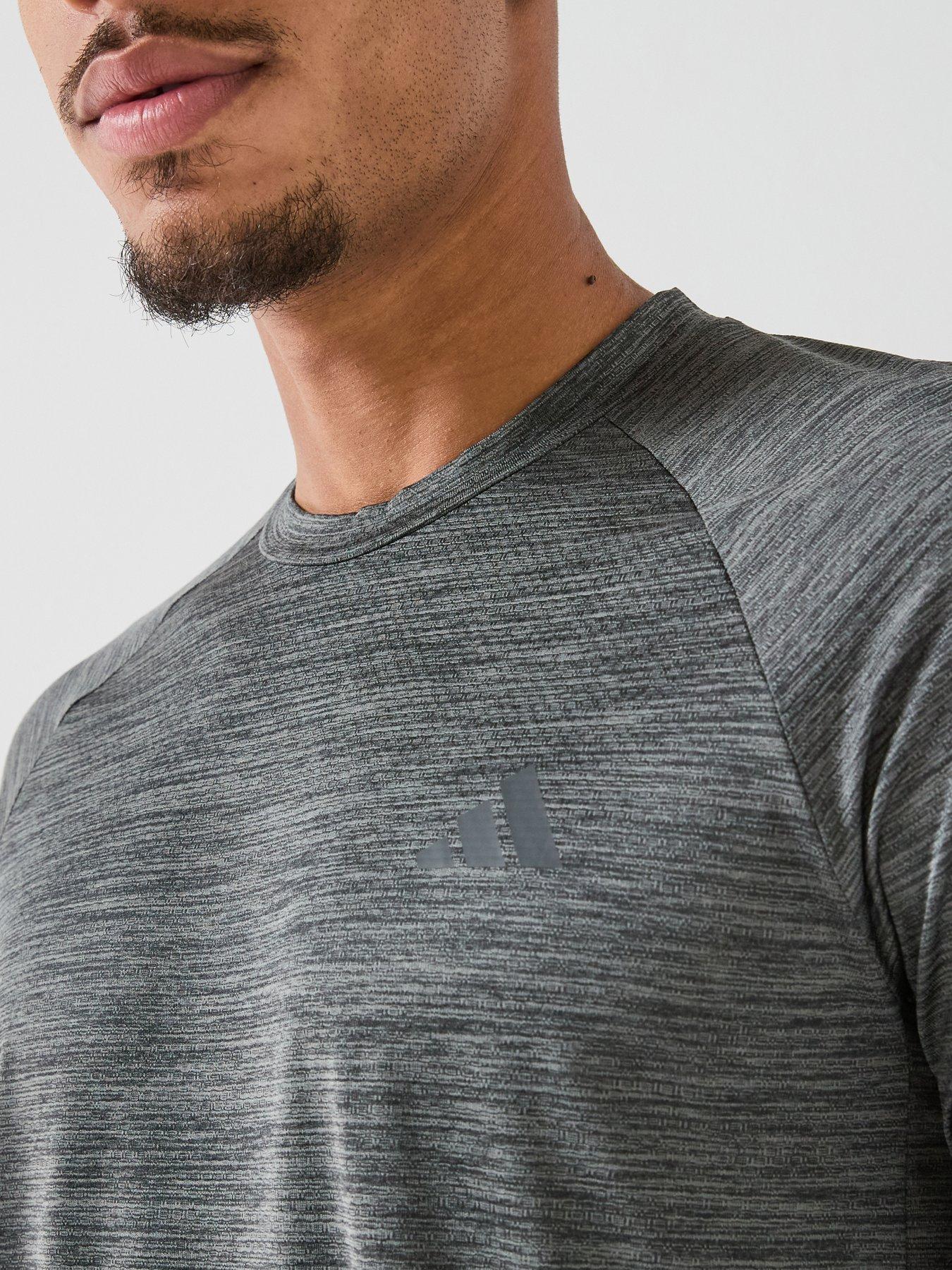 Image 5 of 6 of adidas Mens Training Workout Essentials T-shirt - Black