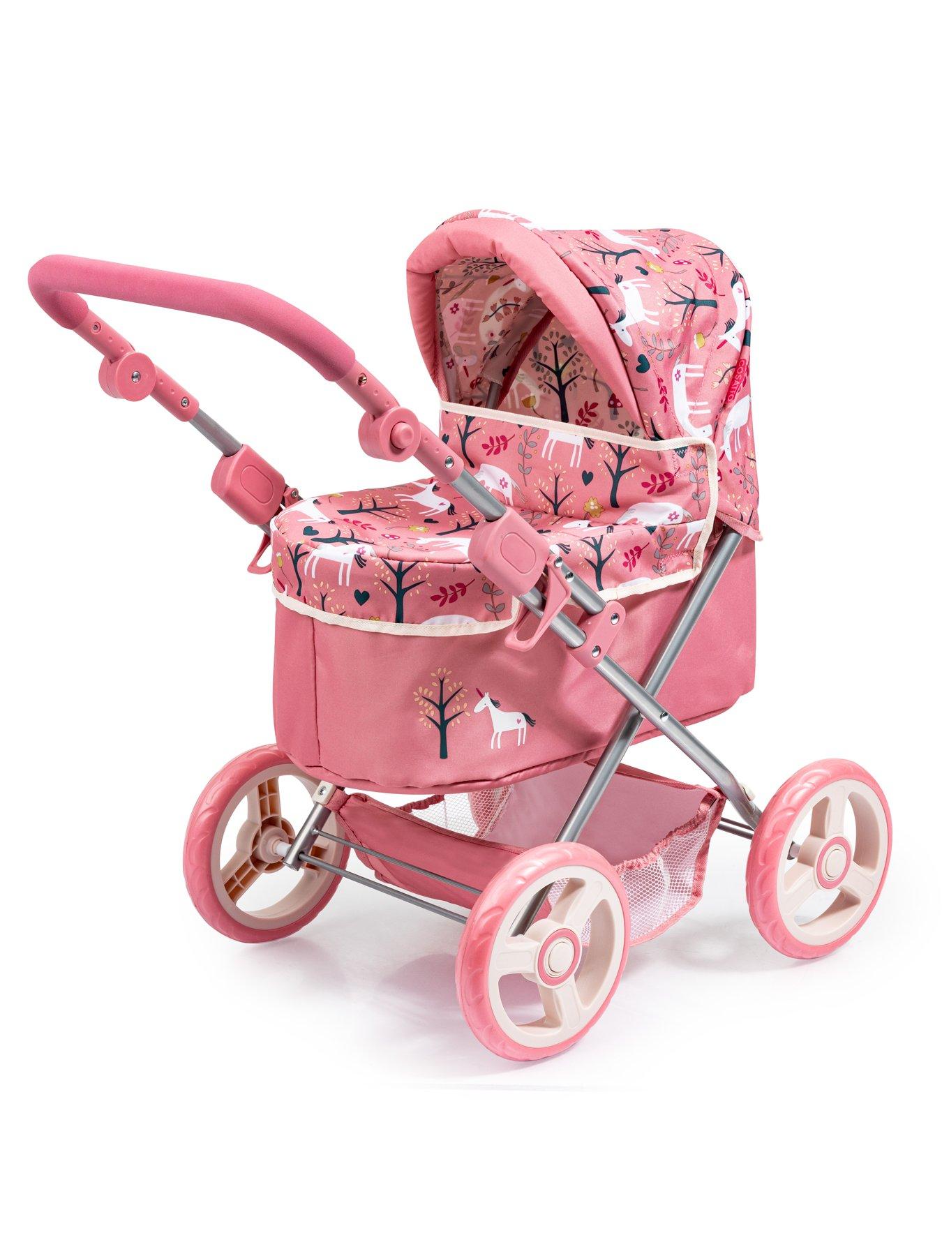 Image 2 of 5 of Cosatto Adjustable Handle Unicorn Garden Toddler Pram Doll Pram