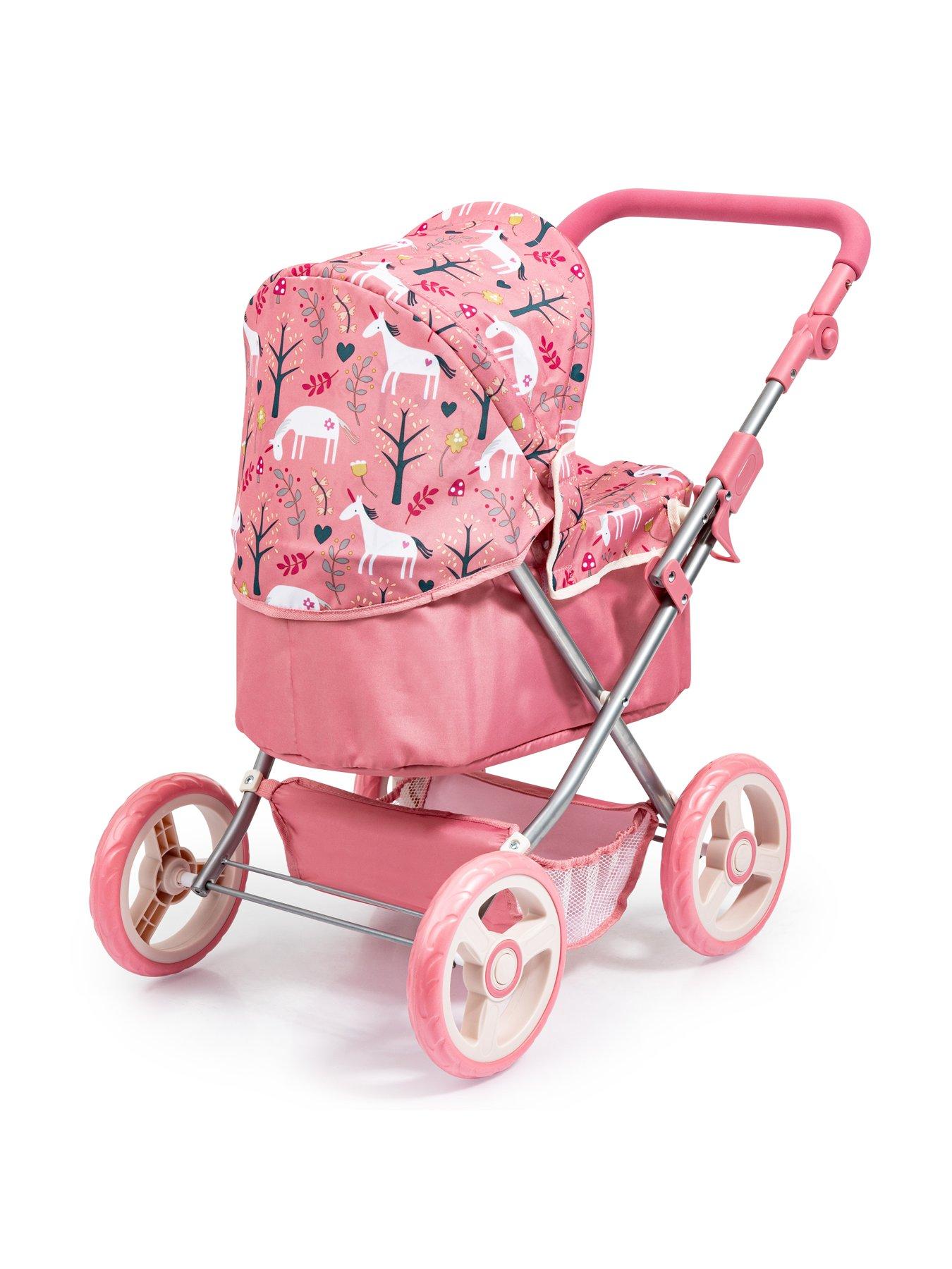 Image 4 of 5 of Cosatto Adjustable Handle Unicorn Garden Toddler Pram Doll Pram