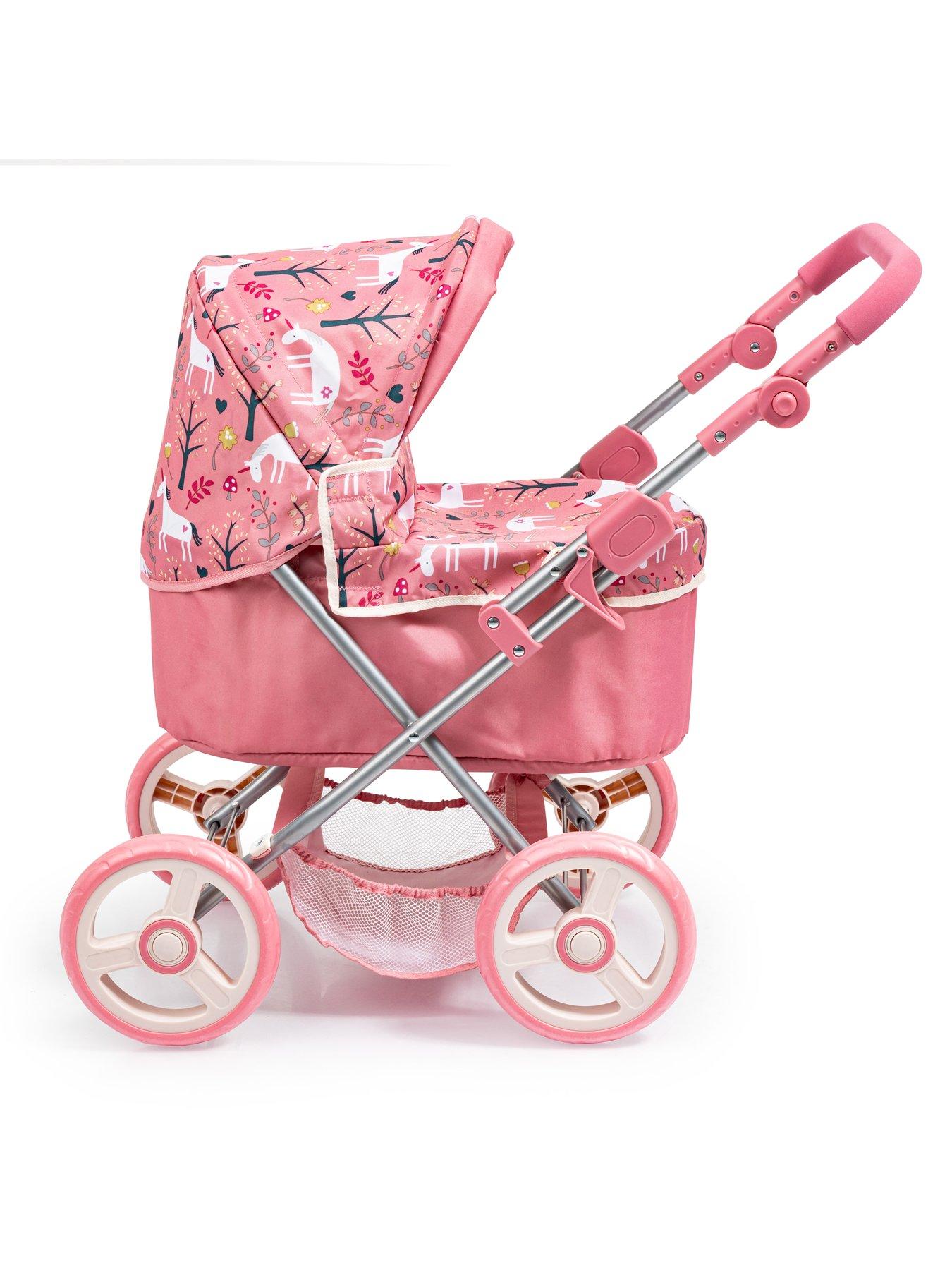 Image 5 of 5 of Cosatto Adjustable Handle Unicorn Garden Toddler Pram Doll Pram