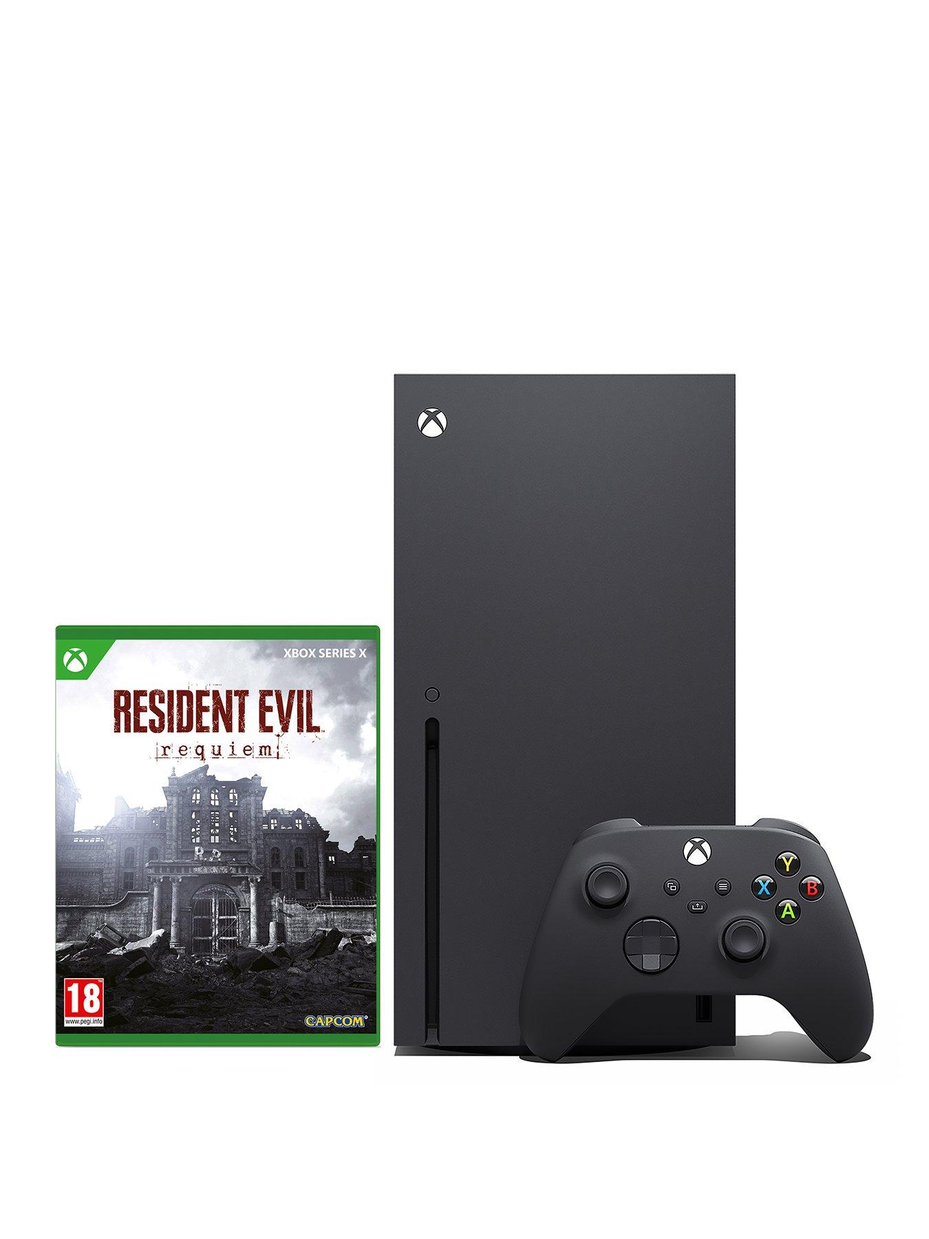 Xbox Series X Console – 1TB (Carbon Black) + Resident Evil Requim