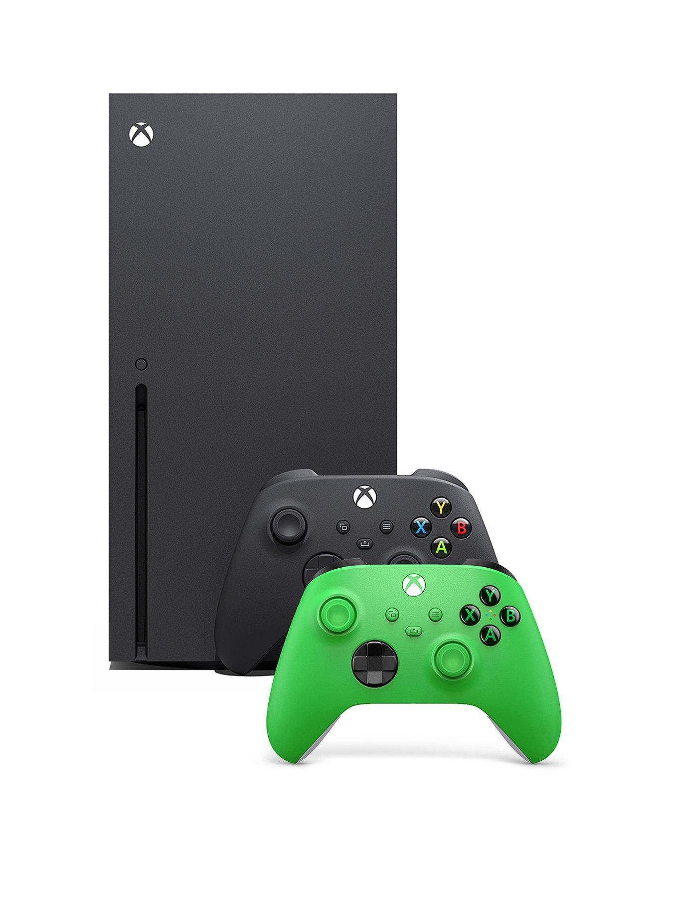 Xbox Series X 1TB (Black) + Velocity Green Controller