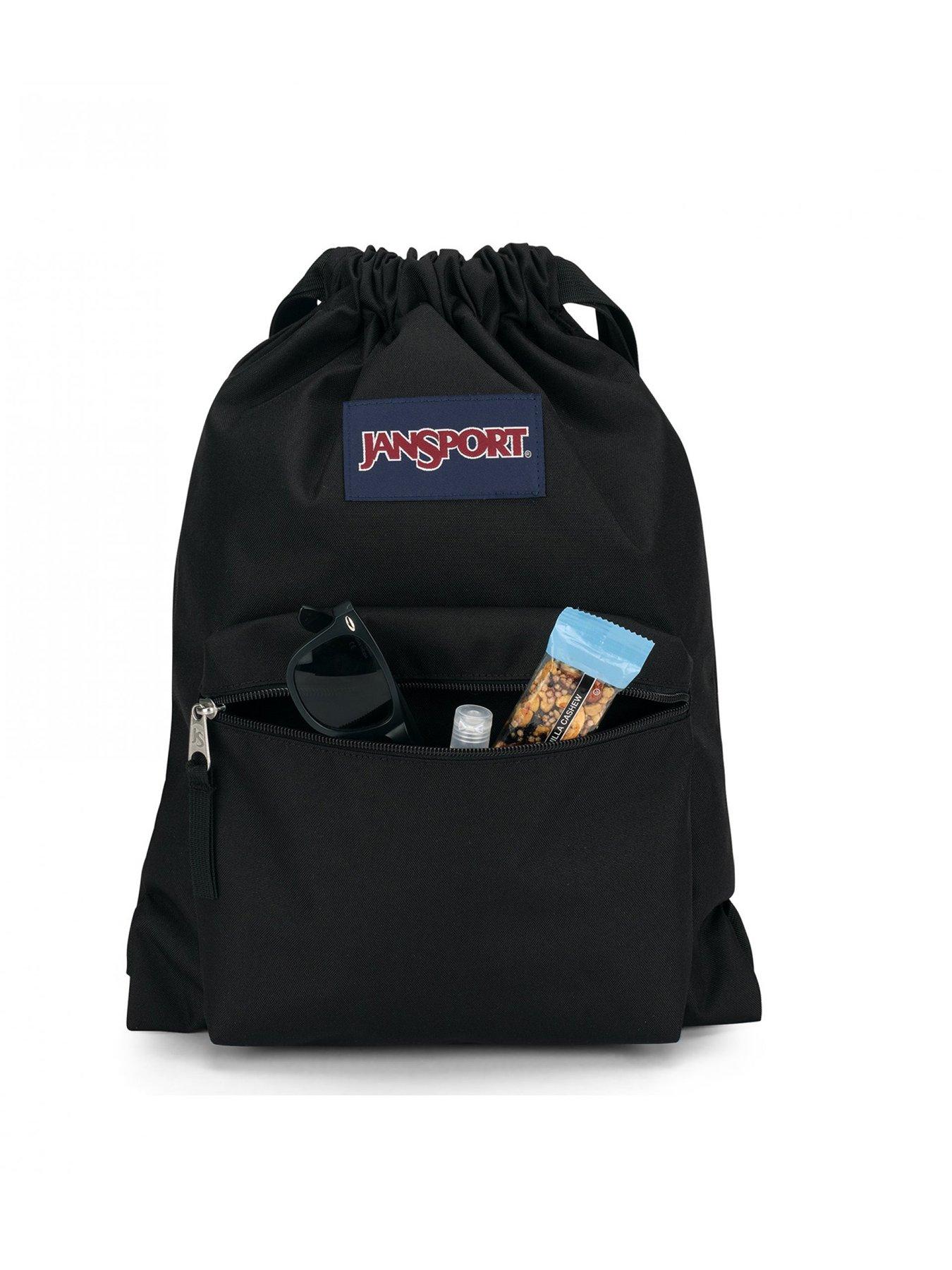 Image 4 of 5 of JanSport Drawsack Black