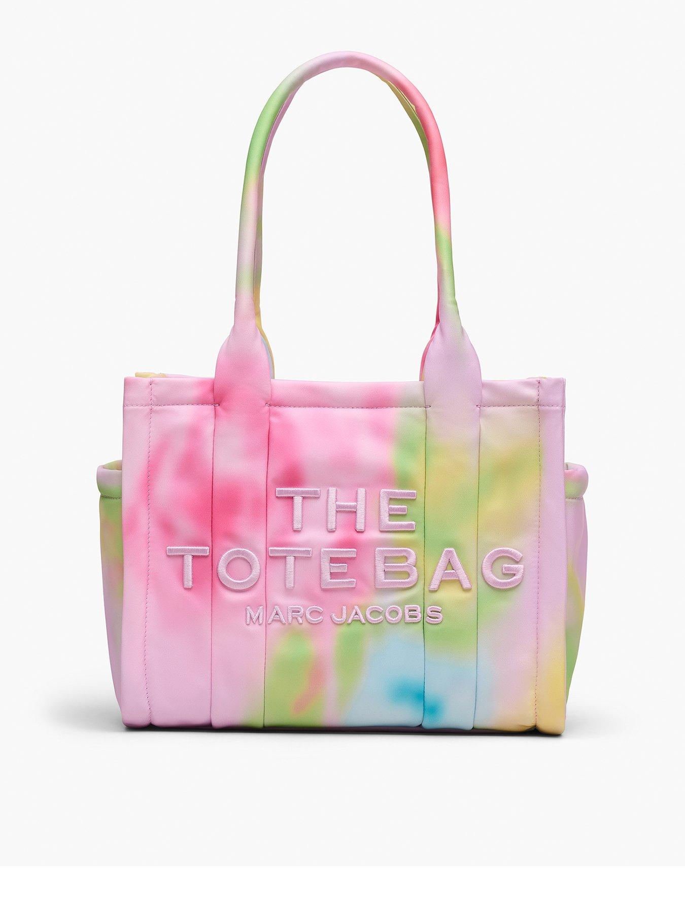 MARC JACOBS The Medium Tie-Dye Tote Bag - Pink
