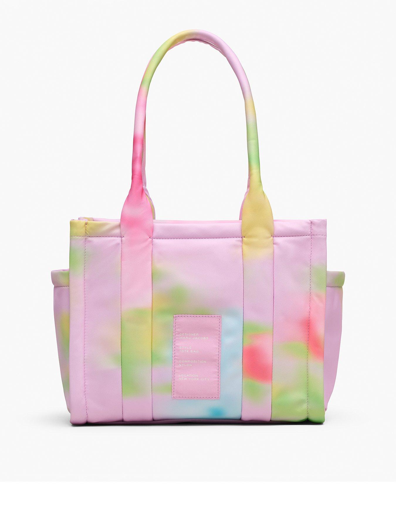 Image 3 of 5 of MARC JACOBS The Medium Tie-Dye Tote Bag - Pink