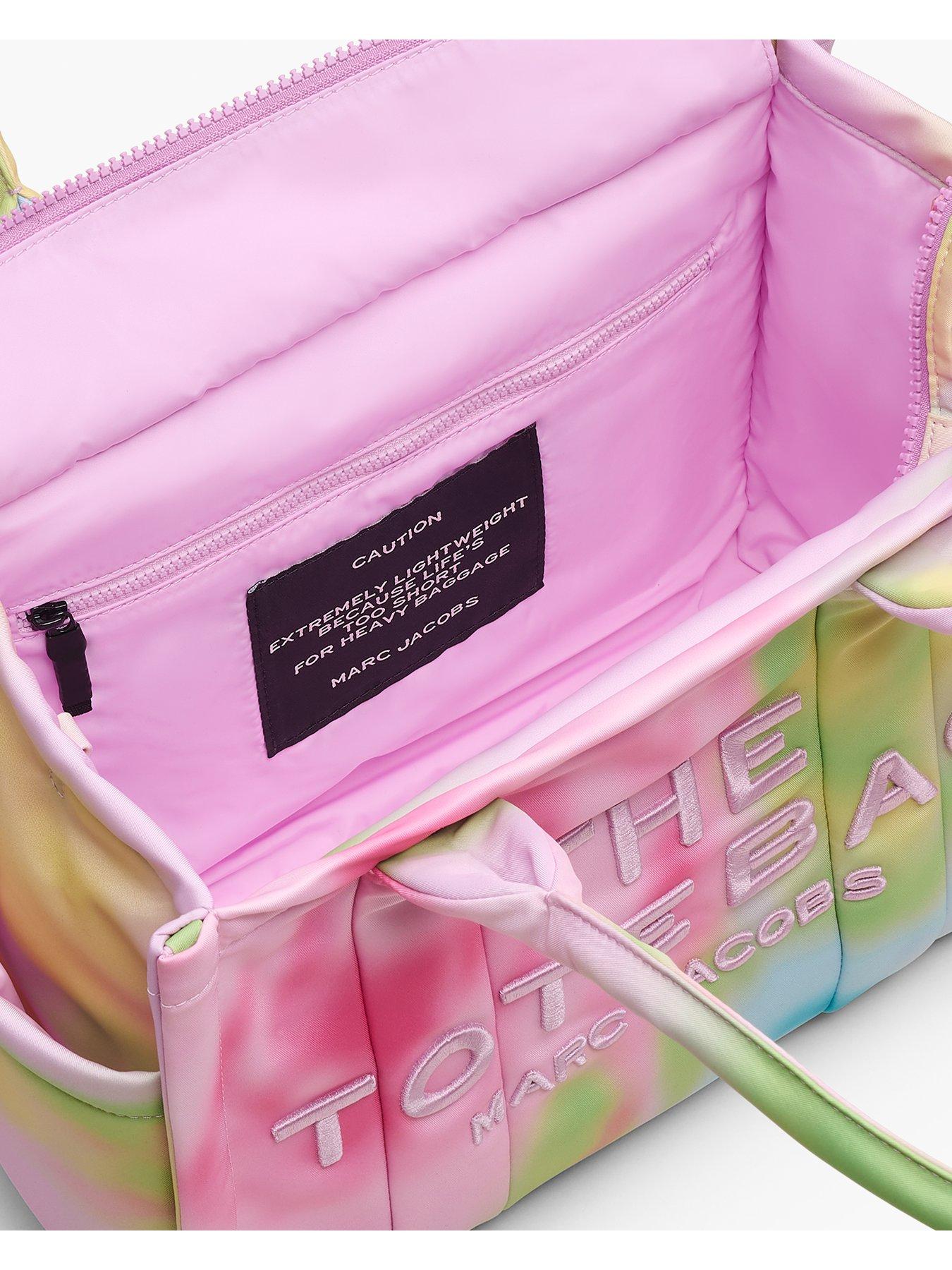 Image 4 of 5 of MARC JACOBS The Medium Tie-Dye Tote Bag - Pink