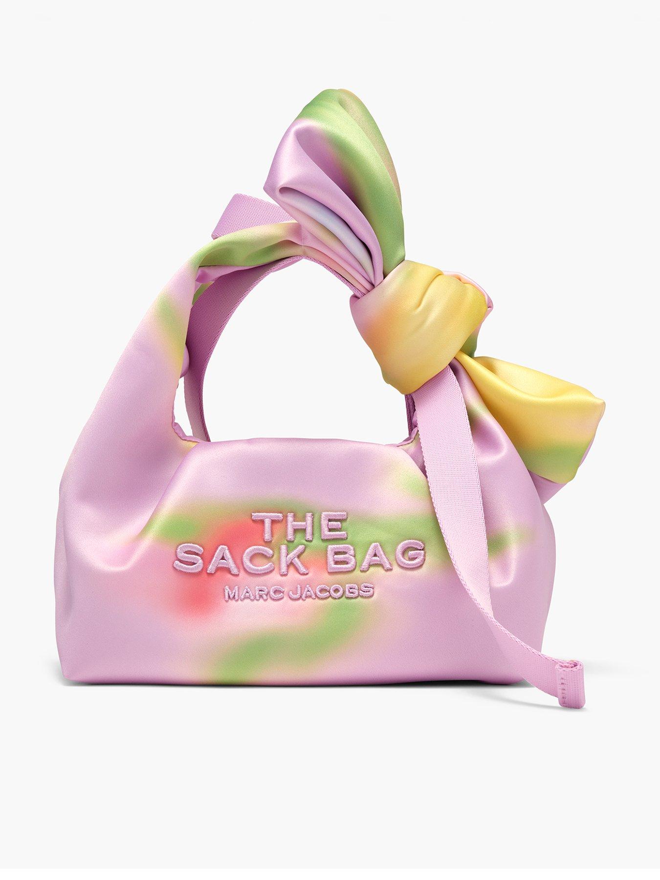 MARC JACOBS Tie-Dye Bow Top Handle Bag - Pink