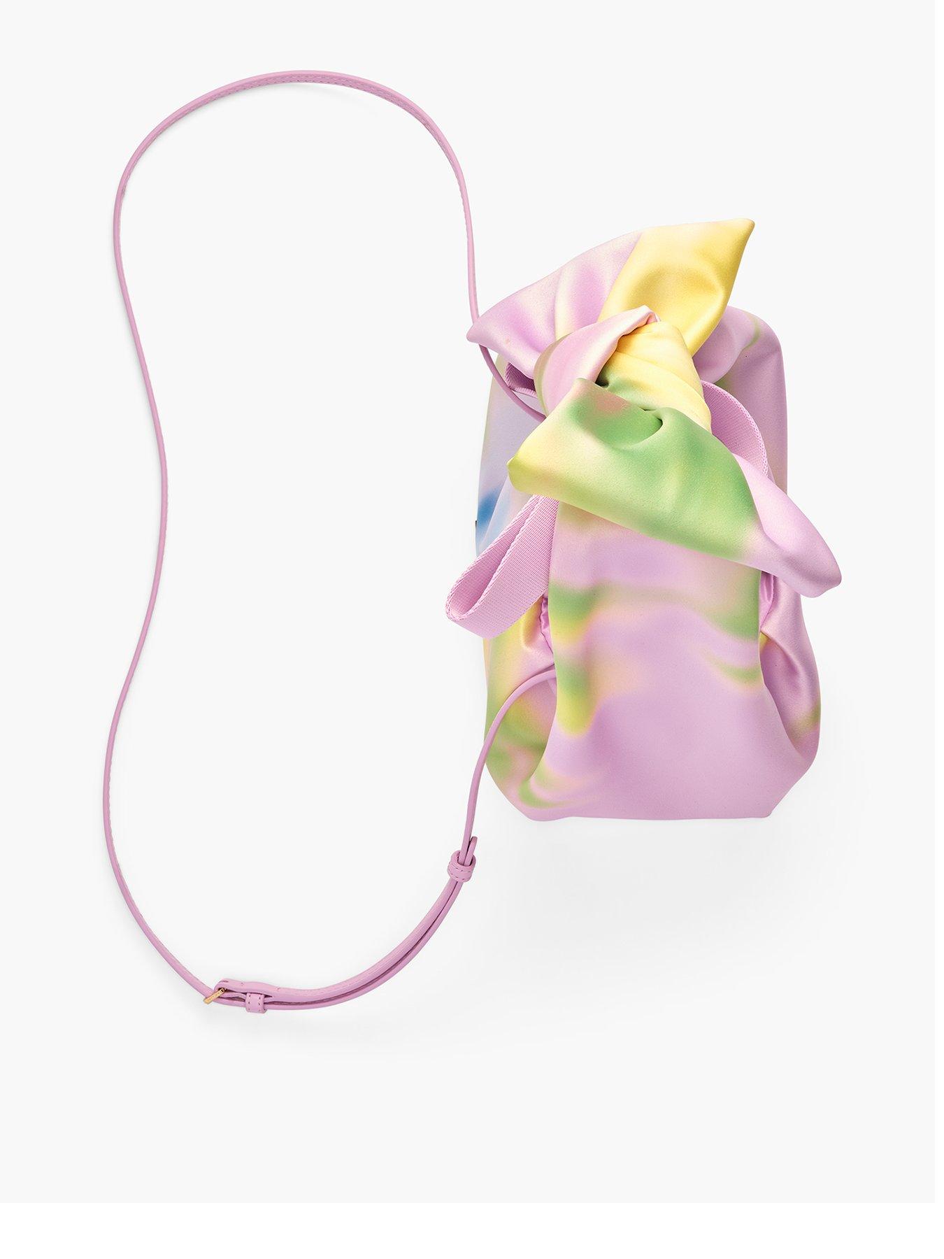 Image 3 of 5 of MARC JACOBS Tie-Dye Bow Top Handle Bag - Pink