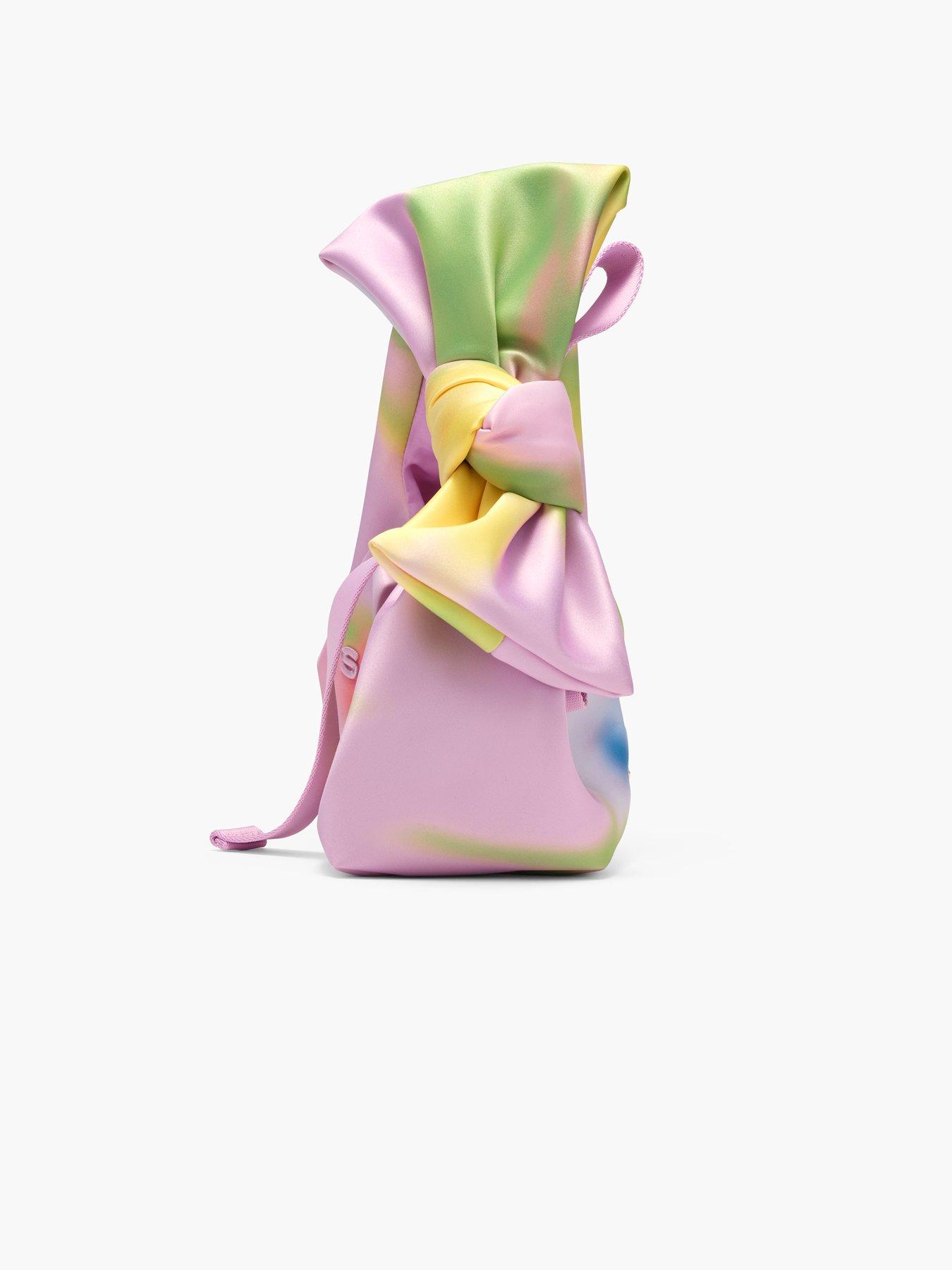 Image 4 of 5 of MARC JACOBS Tie-Dye Bow Top Handle Bag - Pink