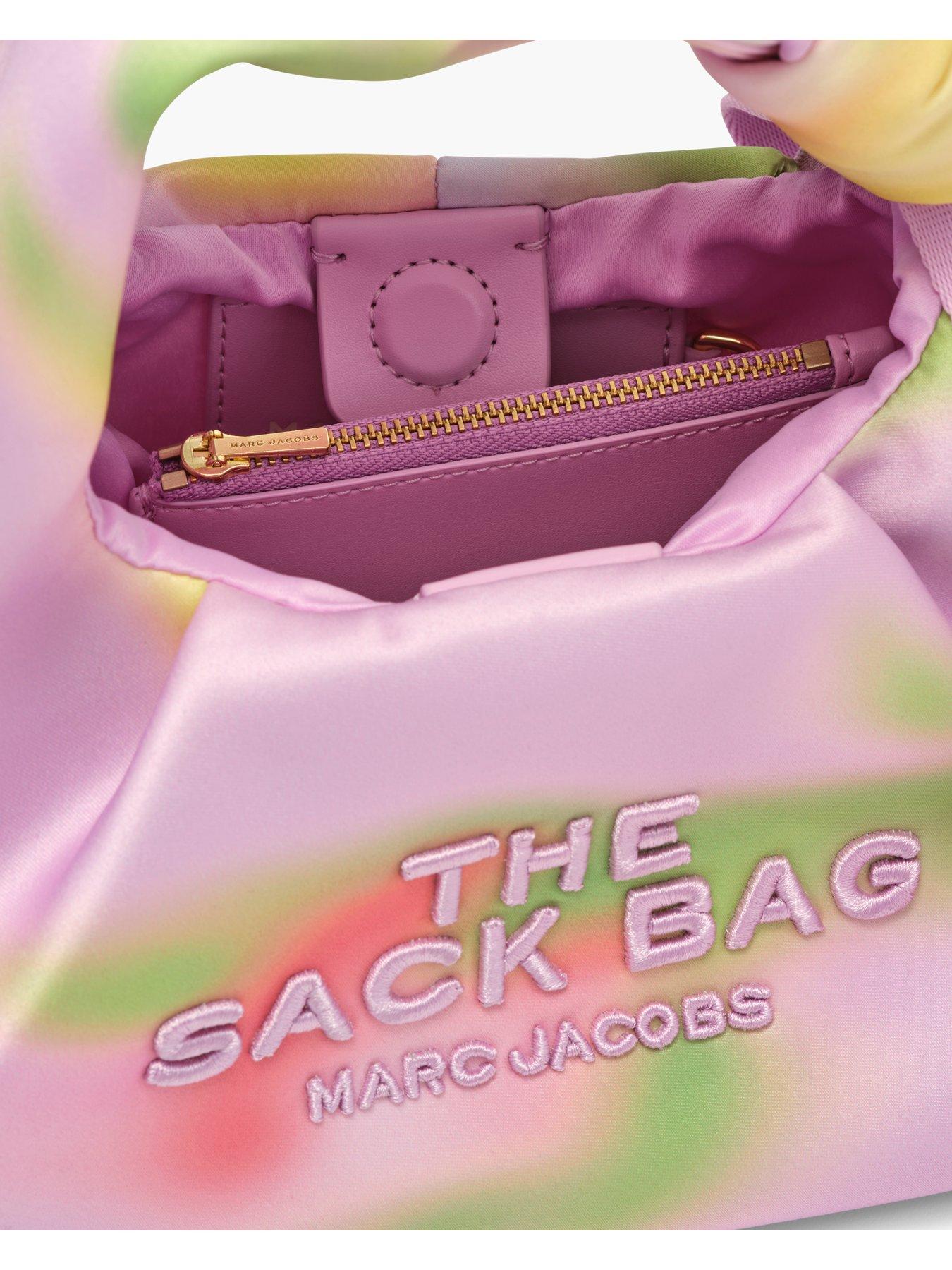 Image 5 of 5 of MARC JACOBS Tie-Dye Bow Top Handle Bag - Pink