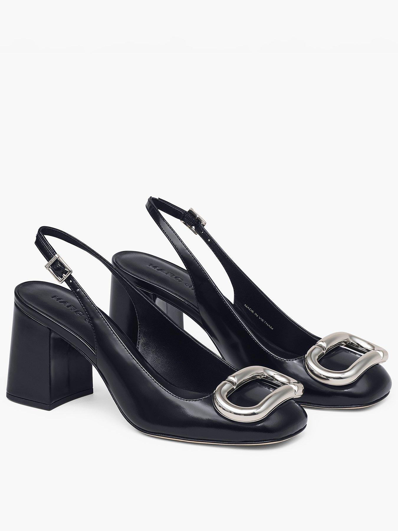 MARC JACOBS The Slingback Shoes - Black