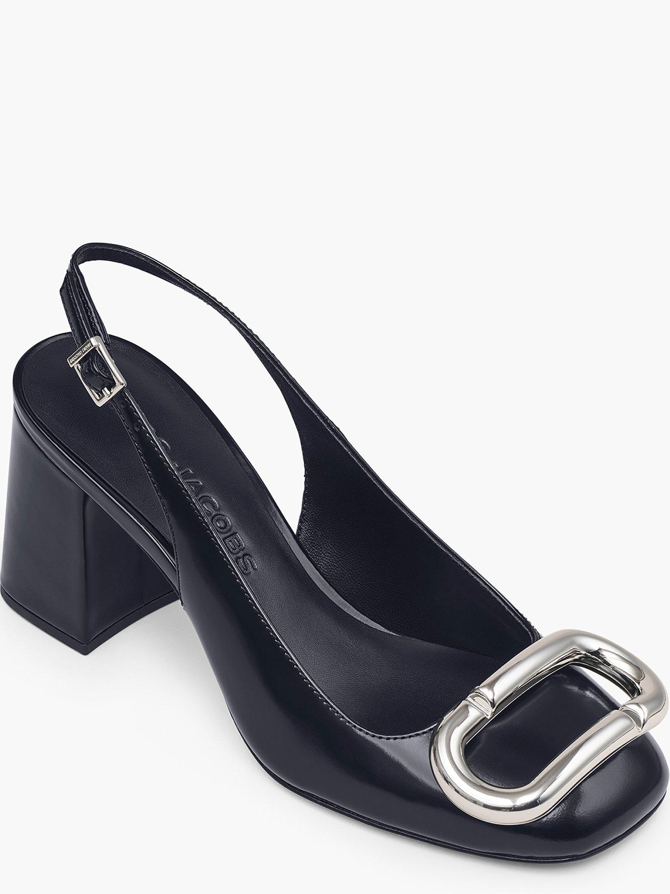 Image 4 of 4 of MARC JACOBS The Slingback Shoes - Black
