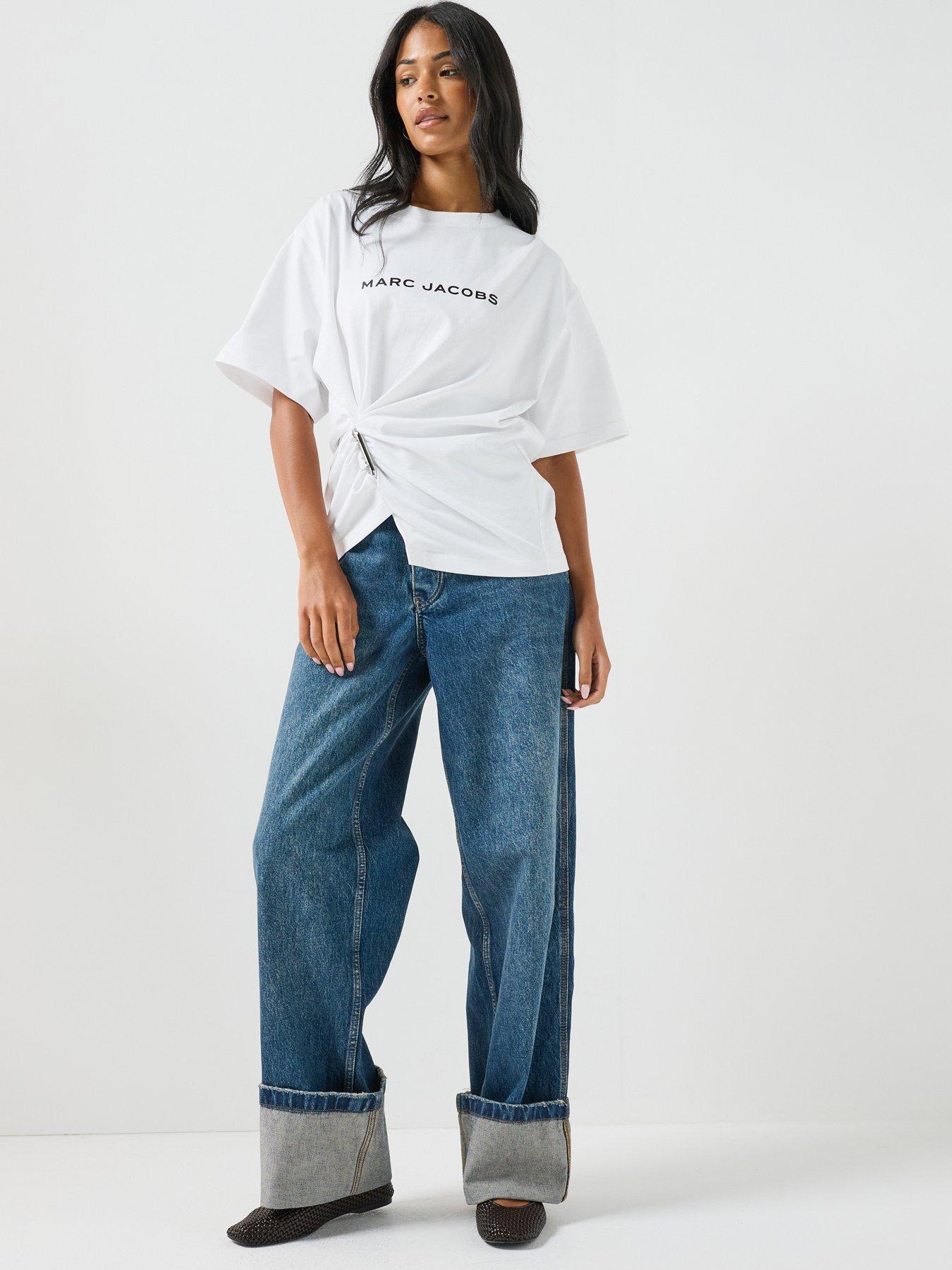 Image 3 of 5 of MARC JACOBS Pop J Marc Logo Drape Boxy Tee