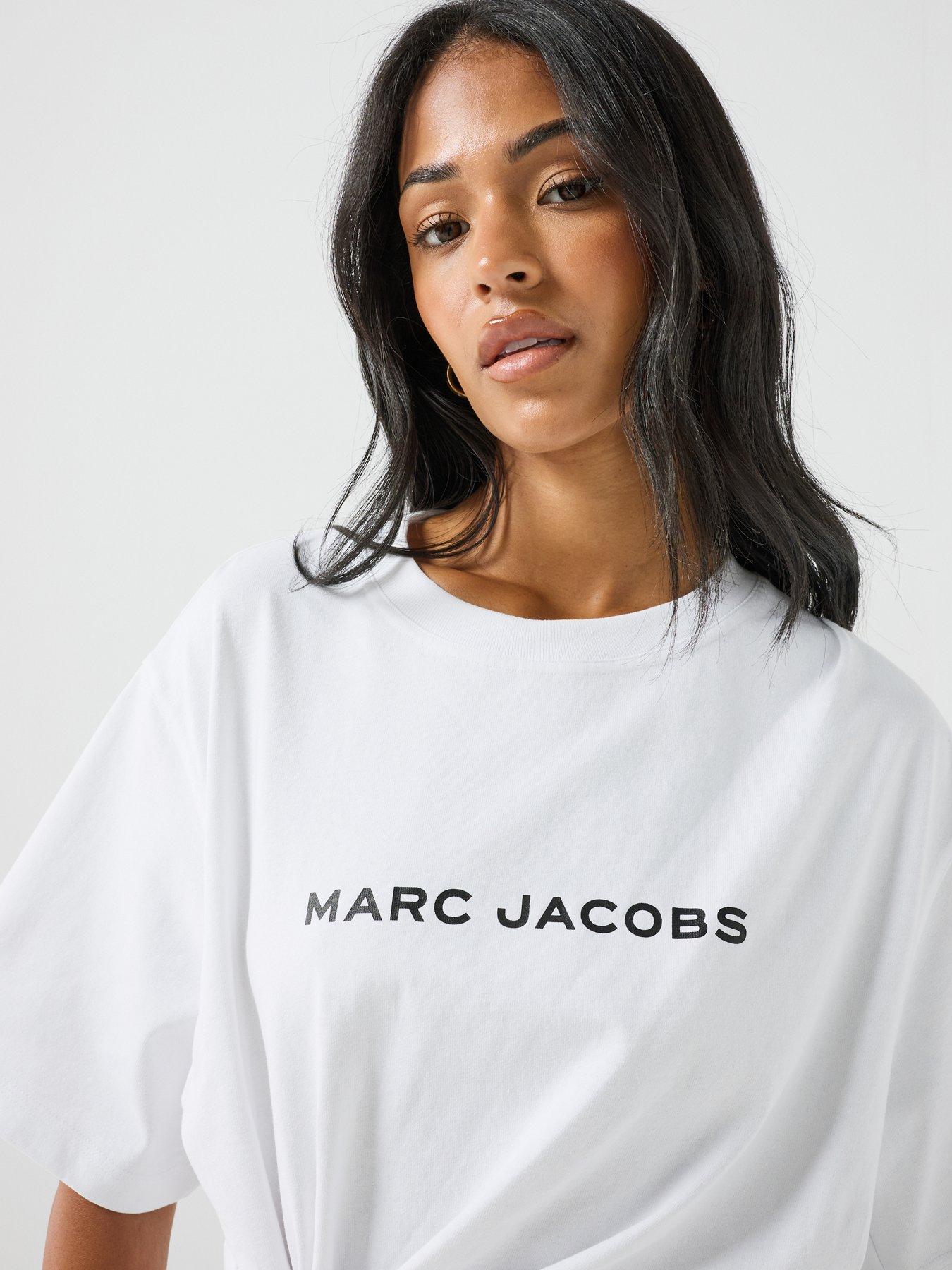 Image 4 of 5 of MARC JACOBS Pop J Marc Logo Drape Boxy Tee