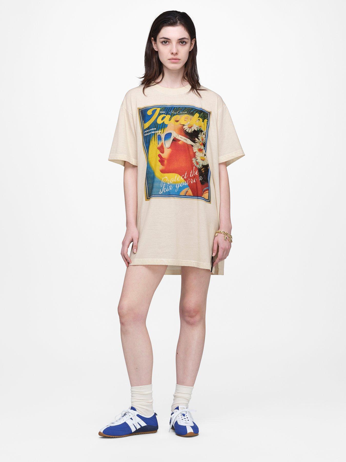 MARC JACOBS Sun Poster Big Tee - White