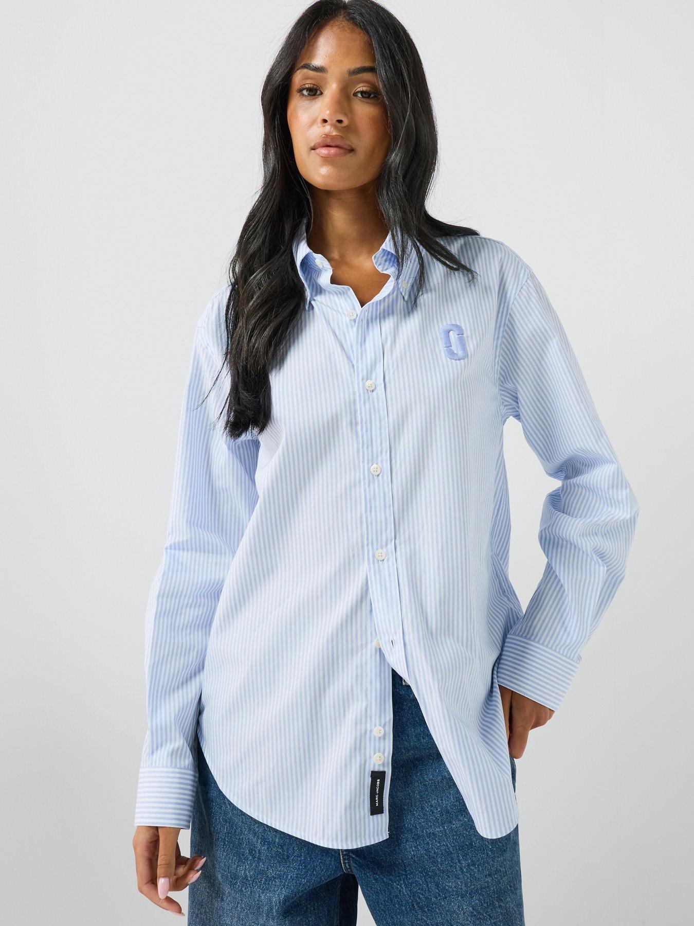 MARC JACOBS Pop J Poplin Shirt - Blue