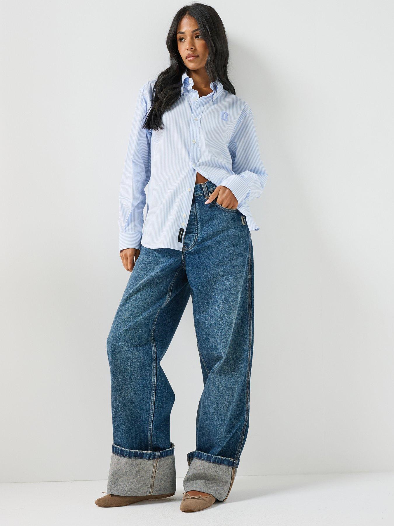 Image 3 of 6 of MARC JACOBS Pop J Poplin Shirt - Blue