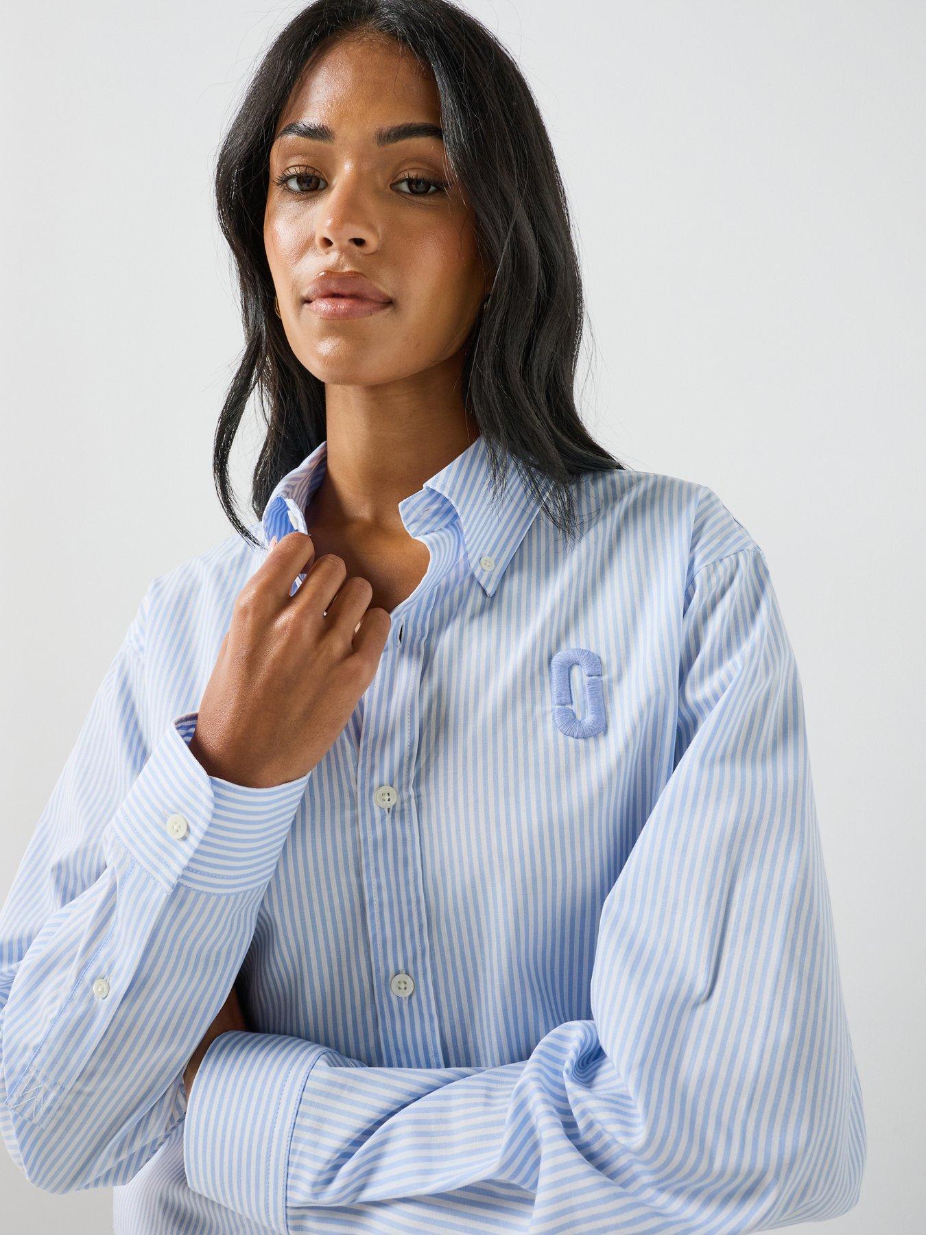 Image 5 of 6 of MARC JACOBS Pop J Poplin Shirt - Blue