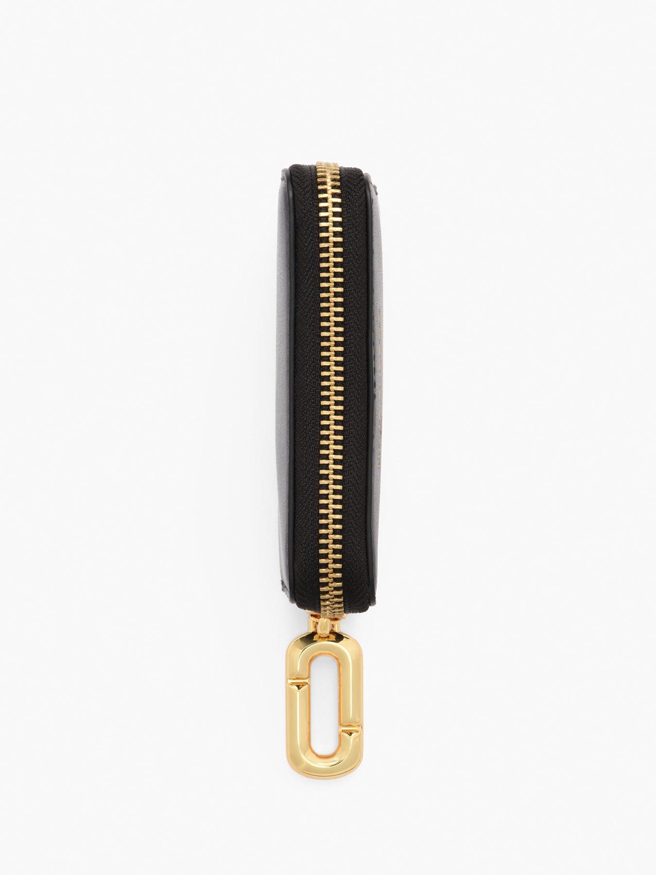Image 4 of 4 of MARC JACOBS Scene Slim Compact Wallet - Black