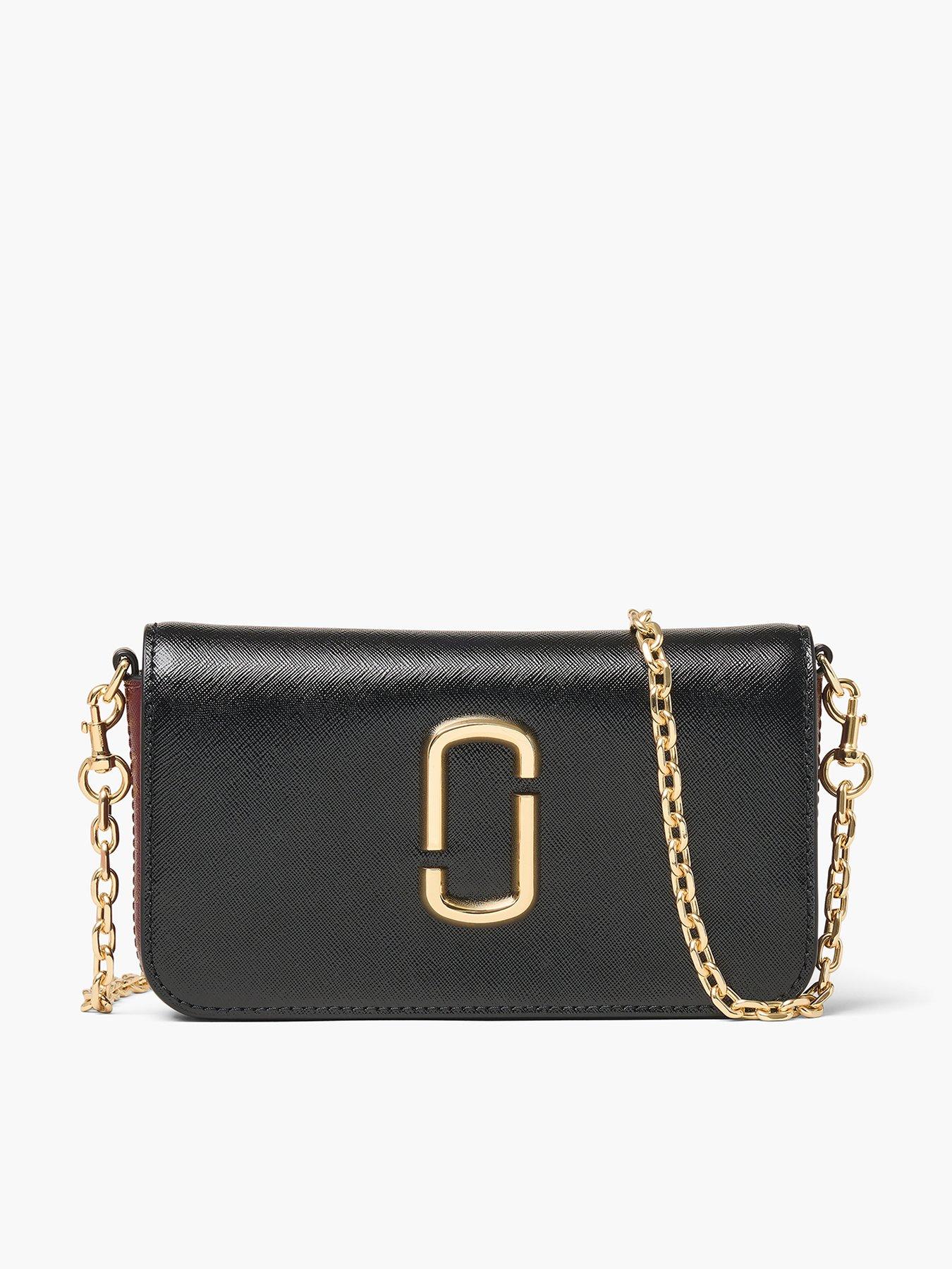 MARC JACOBS The Wallet On Chain - Black
