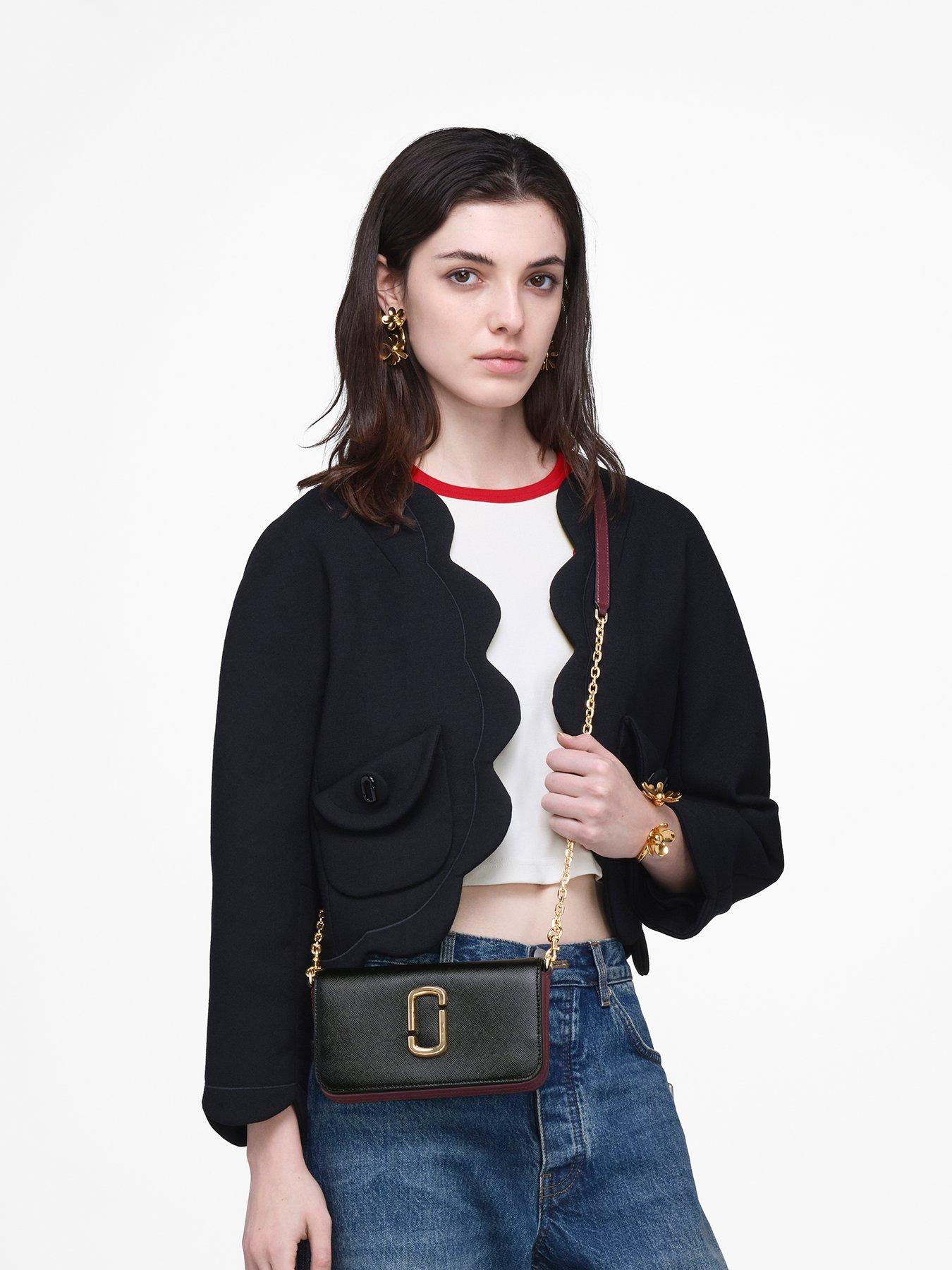 Image 2 of 5 of MARC JACOBS The Wallet On Chain - Black