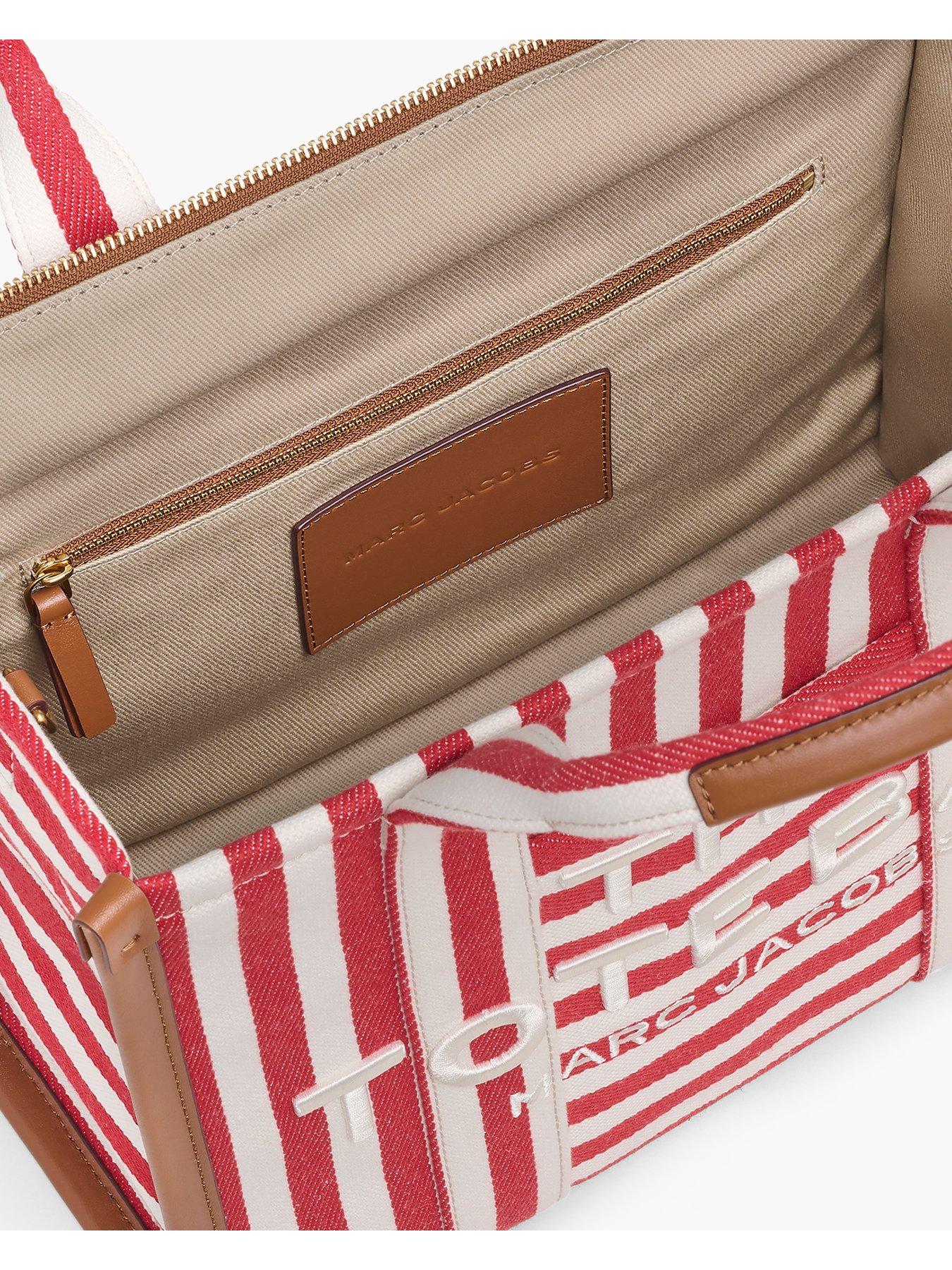 Image 4 of 4 of MARC JACOBS The Stripe Canvas Medium Tote Bag