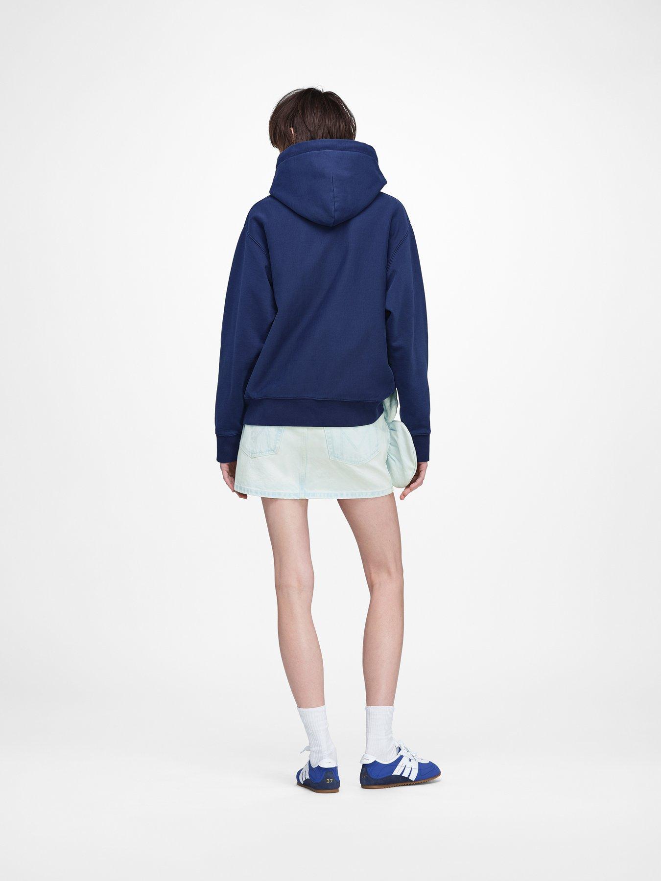 Image 2 of 4 of MARC JACOBS Logo Hoodie - Navy