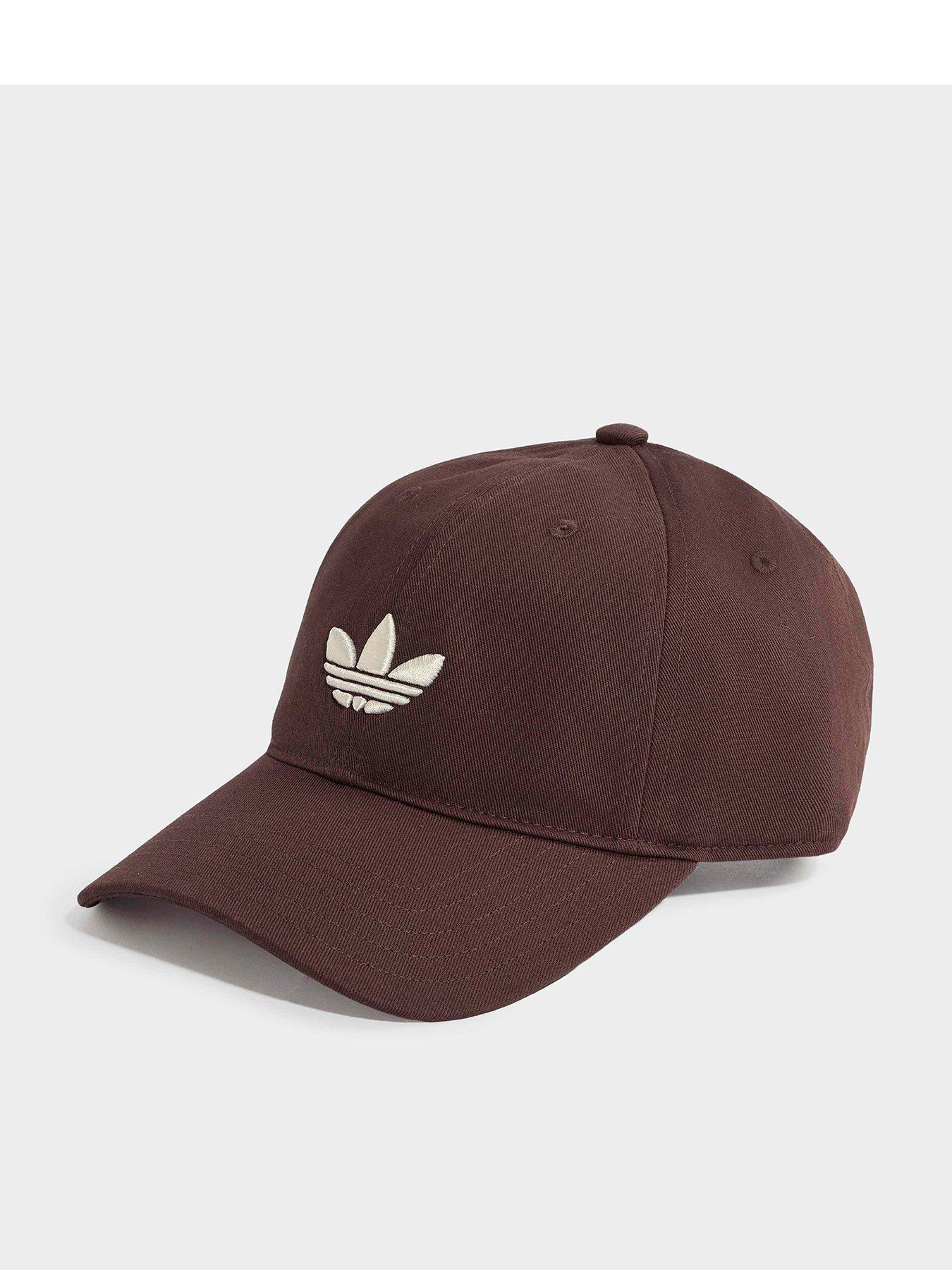 Image 1 of 4 of adidas Originals Womens Trefoil Baseball Cap - Brown