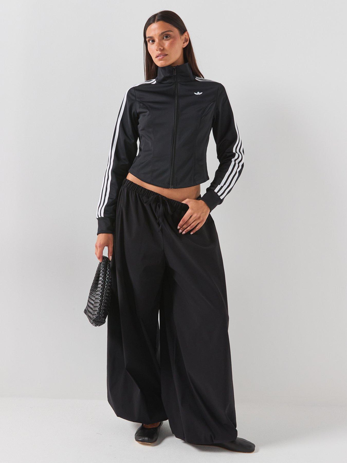 Adidas - Women - Firebird Corset Track Top - Black - Image 2