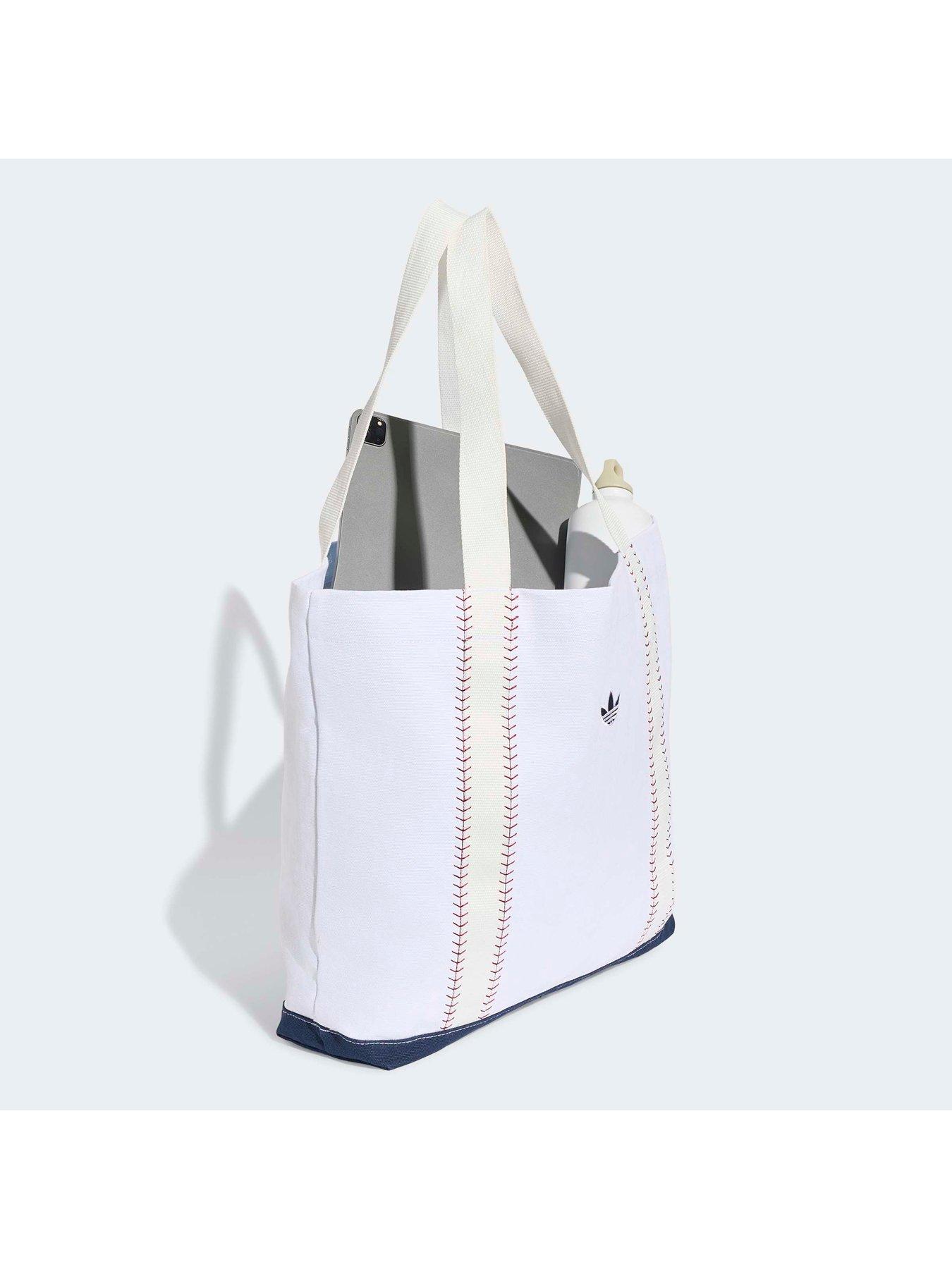 Image 3 of 6 of adidas Originals Tote Bag - White