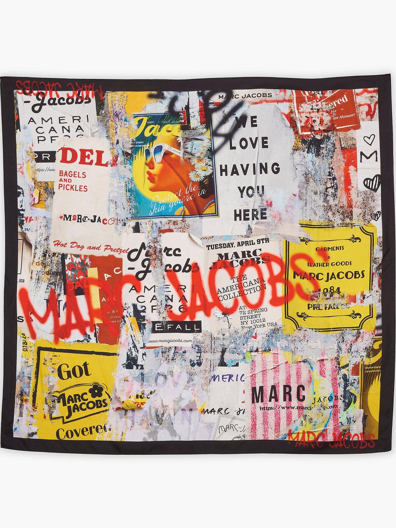 MARC JACOBS Americana Silk Scarf - Multi