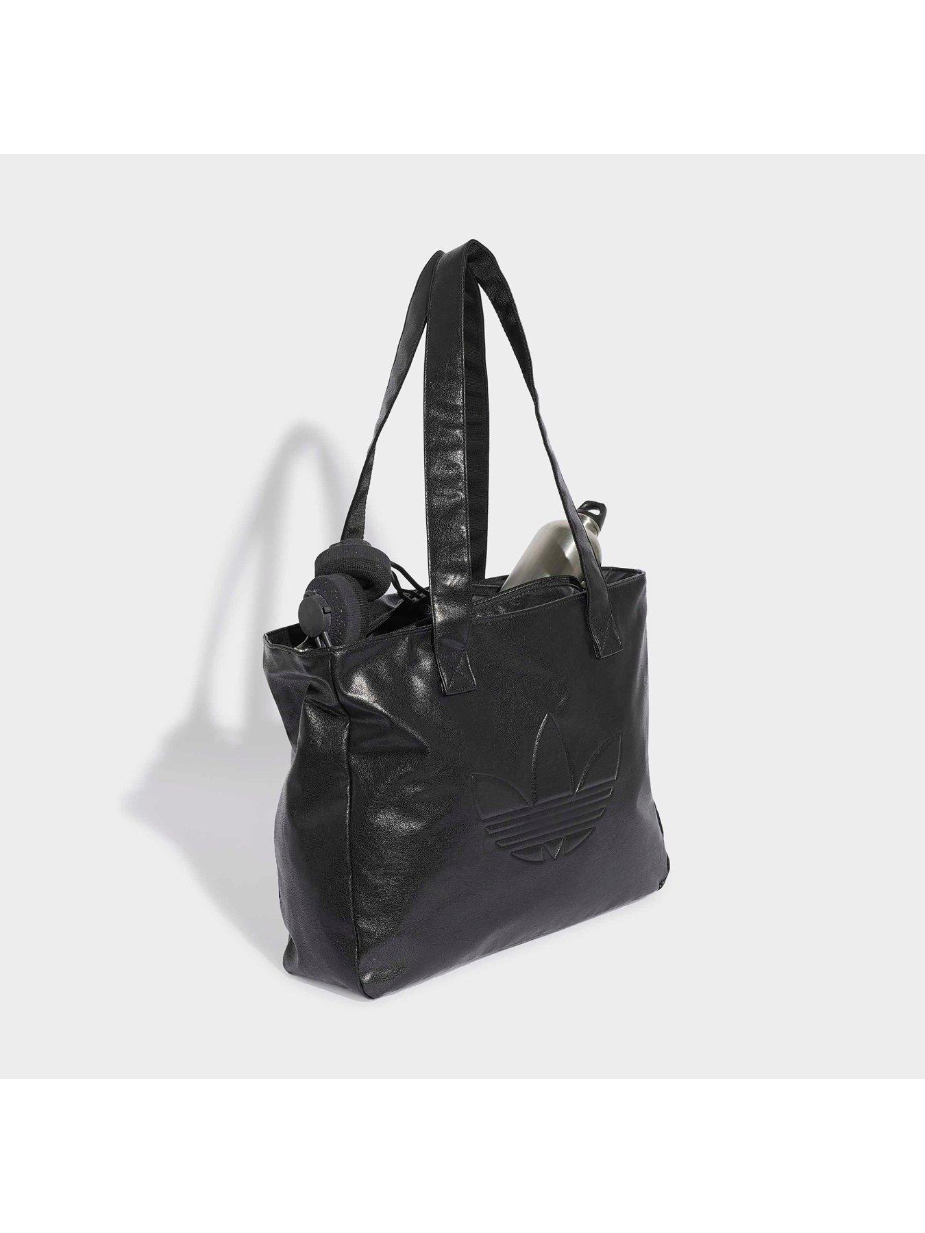 Image 3 of 6 of adidas Originals Shopper Metallic Bag - Black