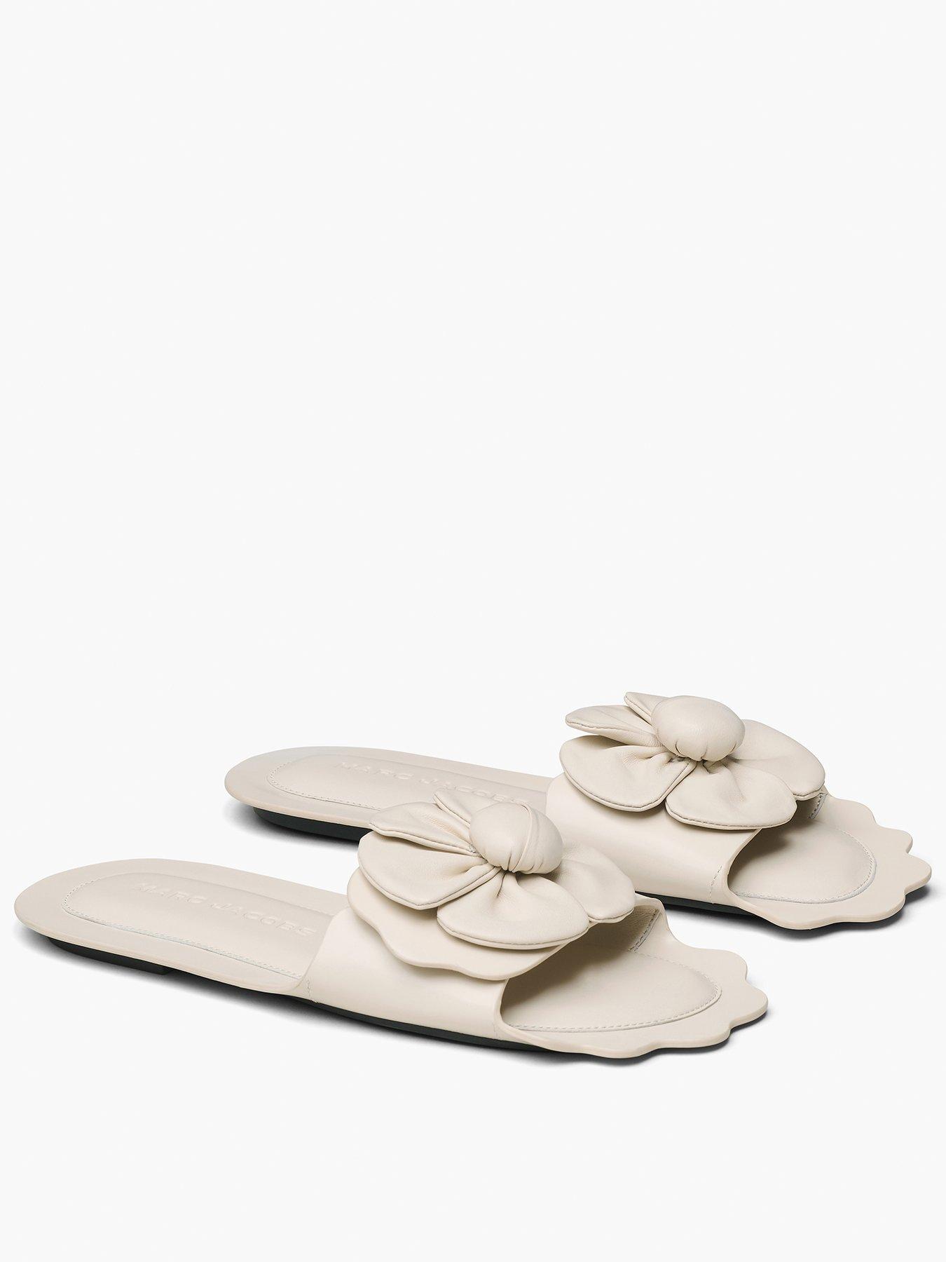 MARC JACOBS The Daisy Sandals - White