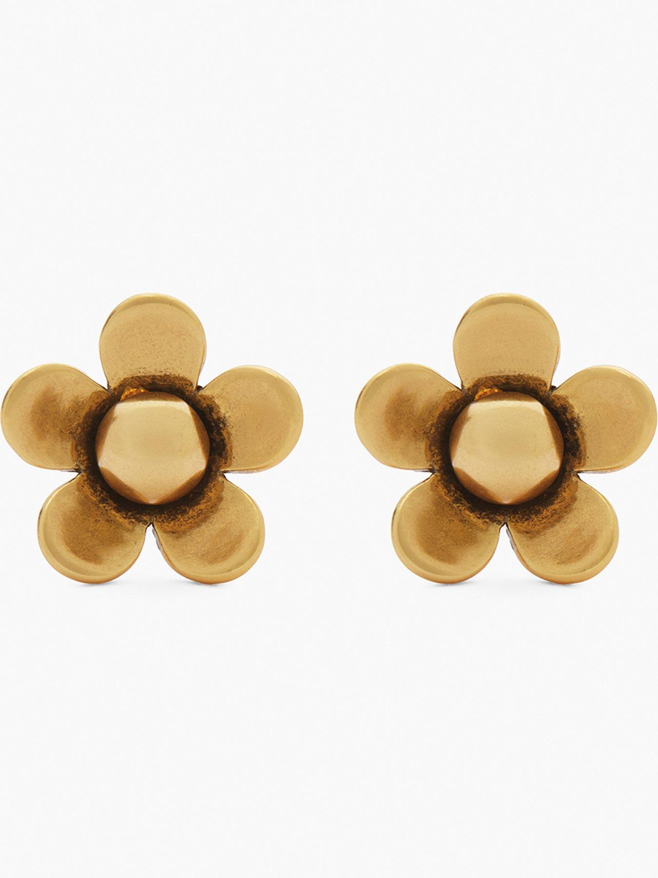 MARC JACOBS Daisy Stud Earrings - Gold