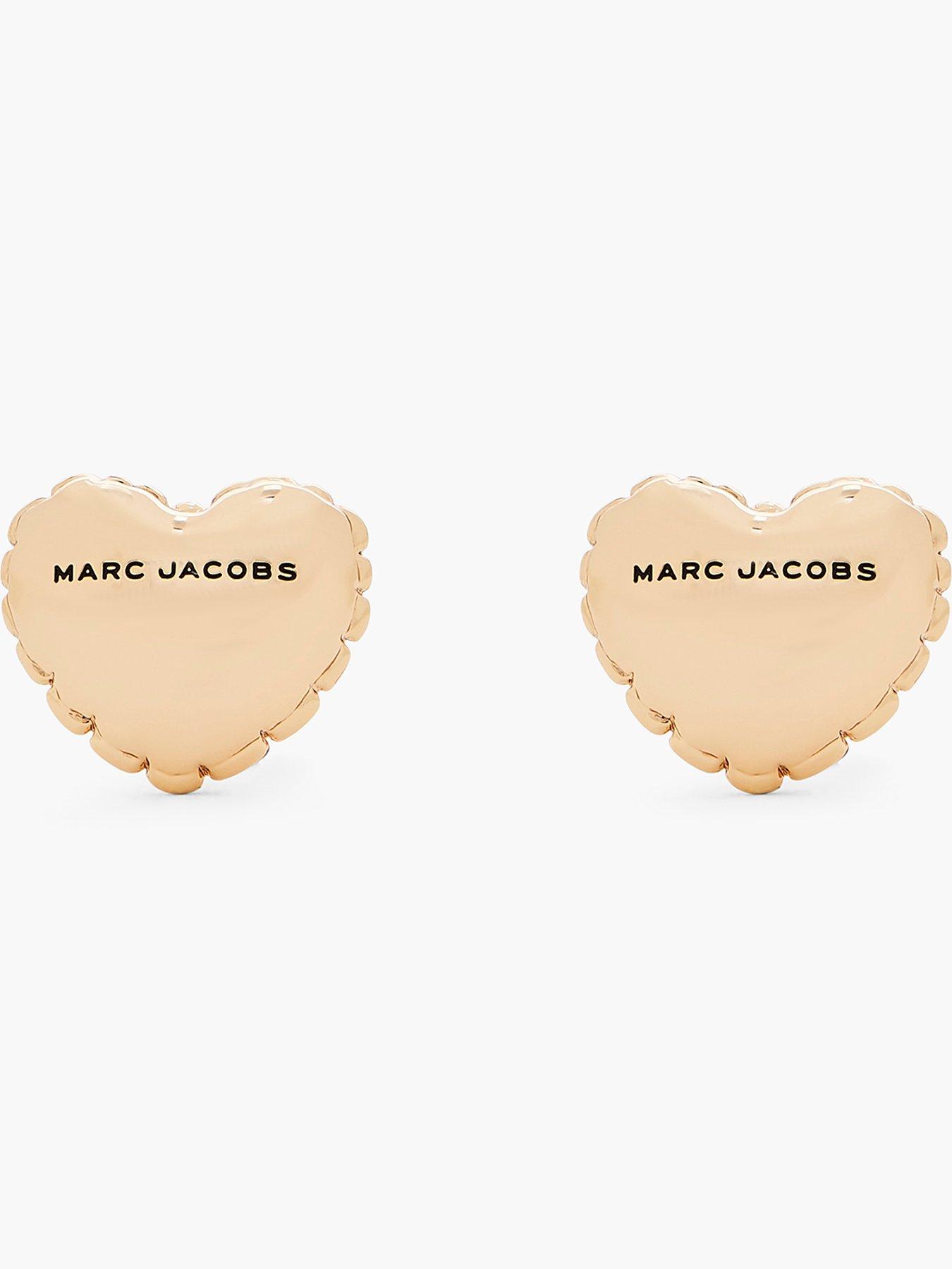 MARC JACOBS Heart Balloon Micro Earrings - Gold