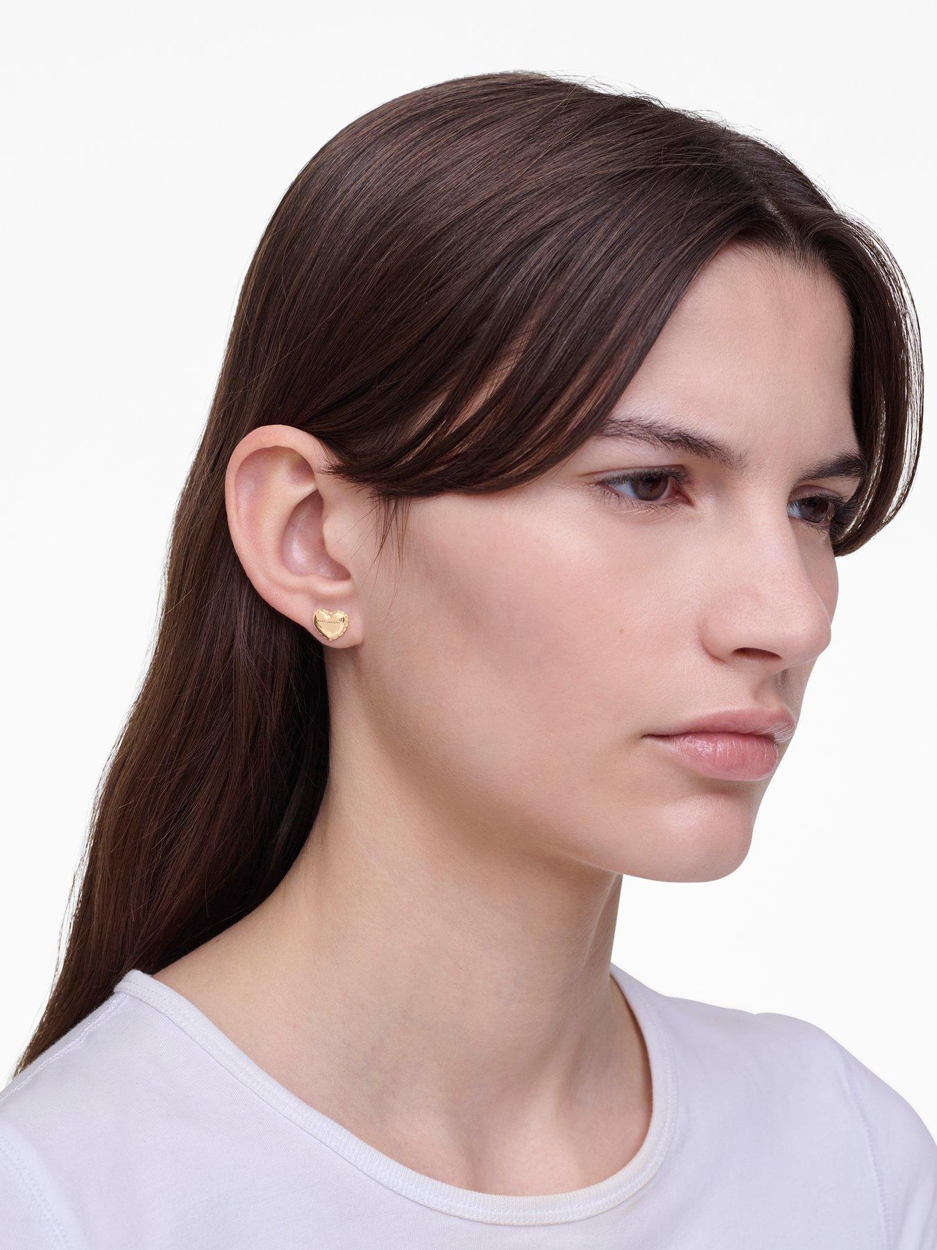 Image 2 of 4 of MARC JACOBS Heart Balloon Micro Earrings