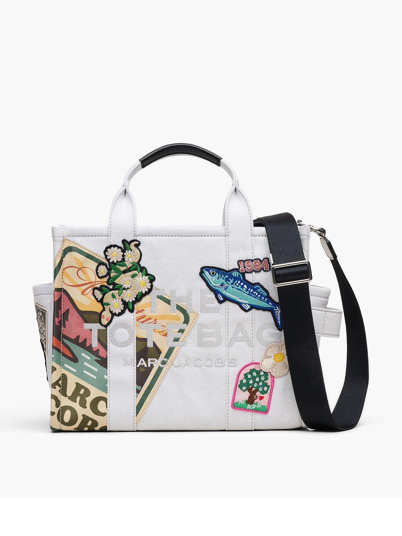 MARC JACOBS Embroidered Tote Bag - White