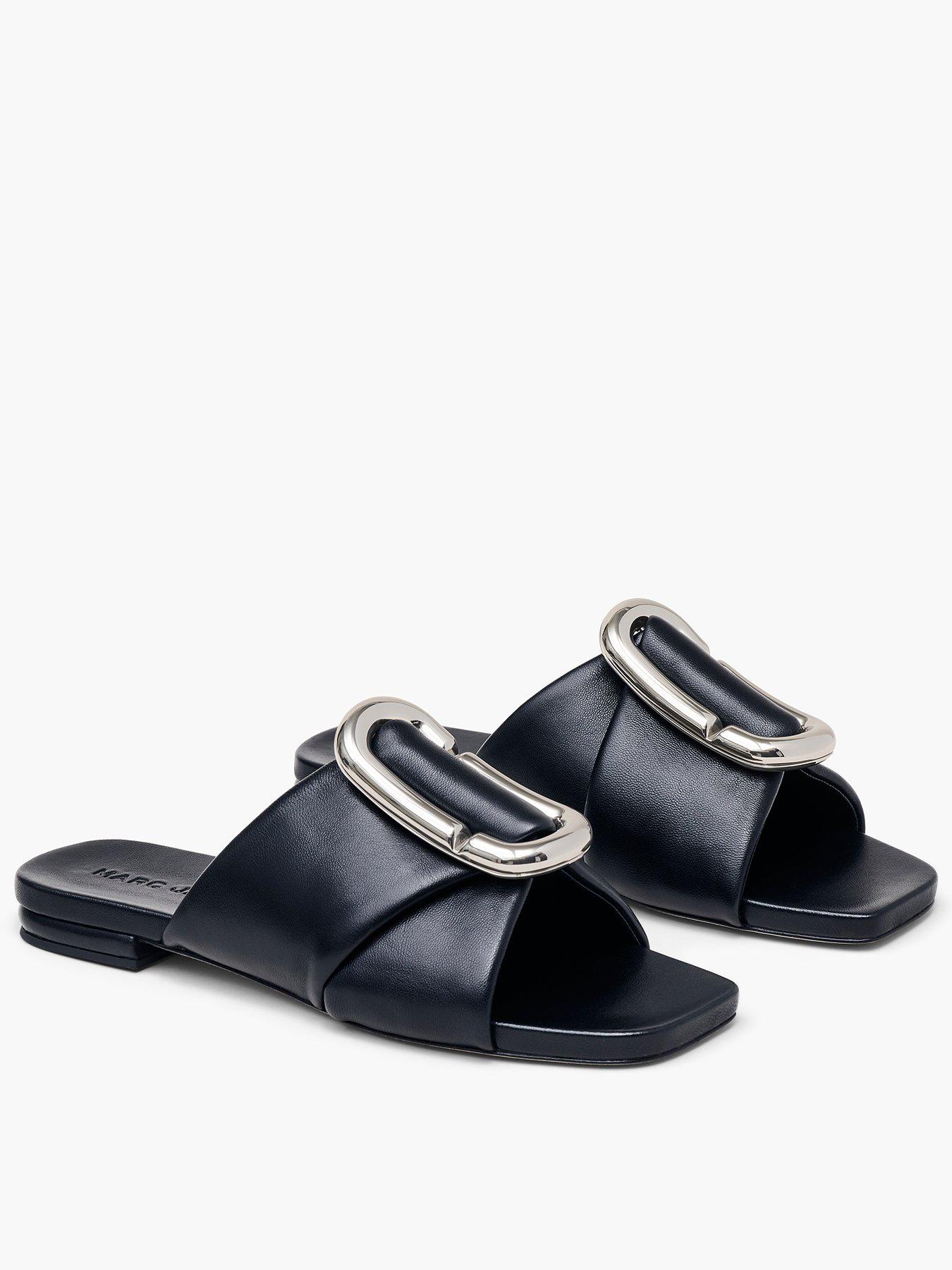 MARC JACOBS The Criss Cross Sandals - Black