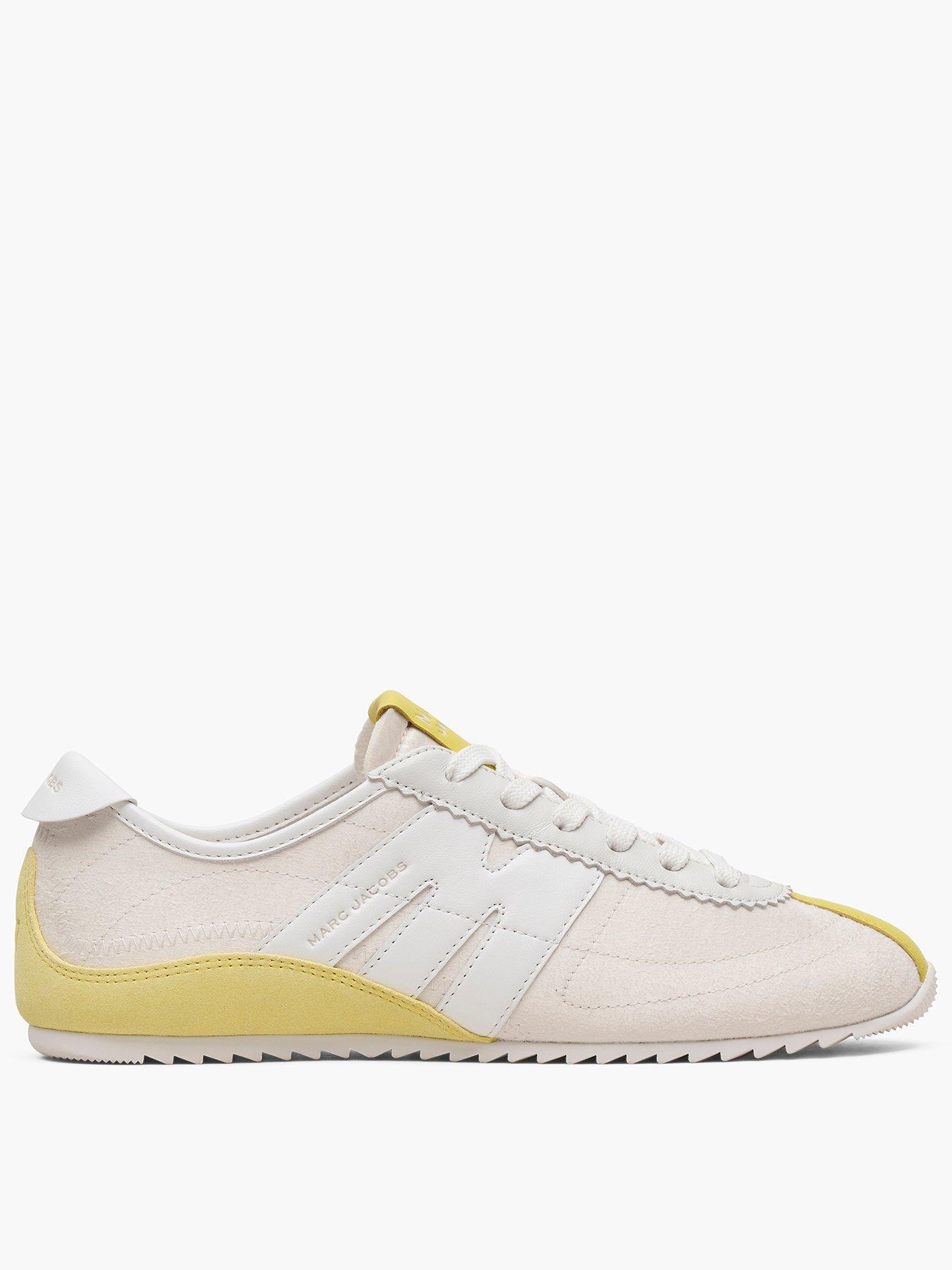 MARC JACOBS The 400 Bleecker Runner Low Top Sneakers - Yellow