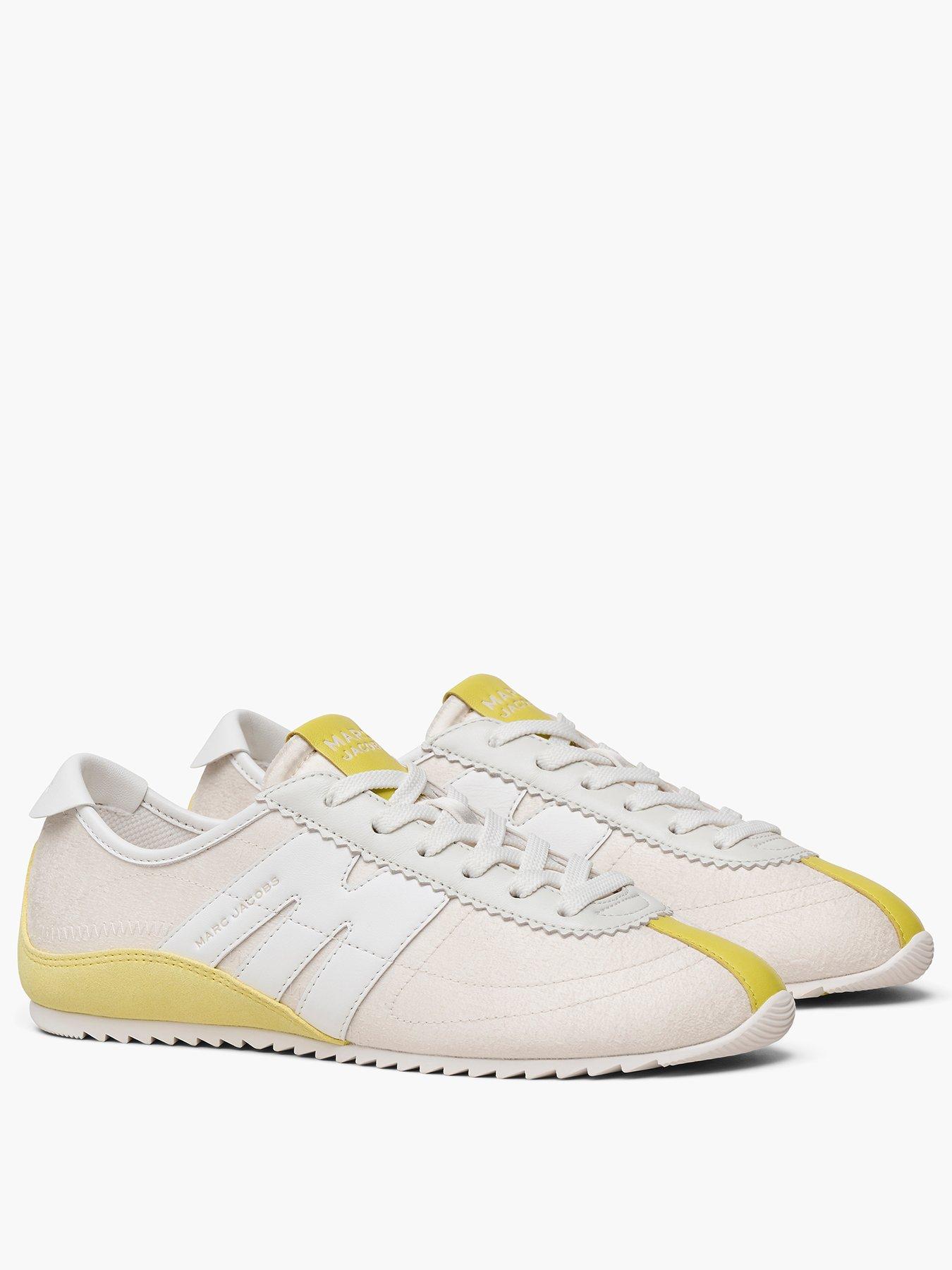 Image 2 of 5 of MARC JACOBS The 400 Bleecker Runner Low Top Sneakers - Yellow